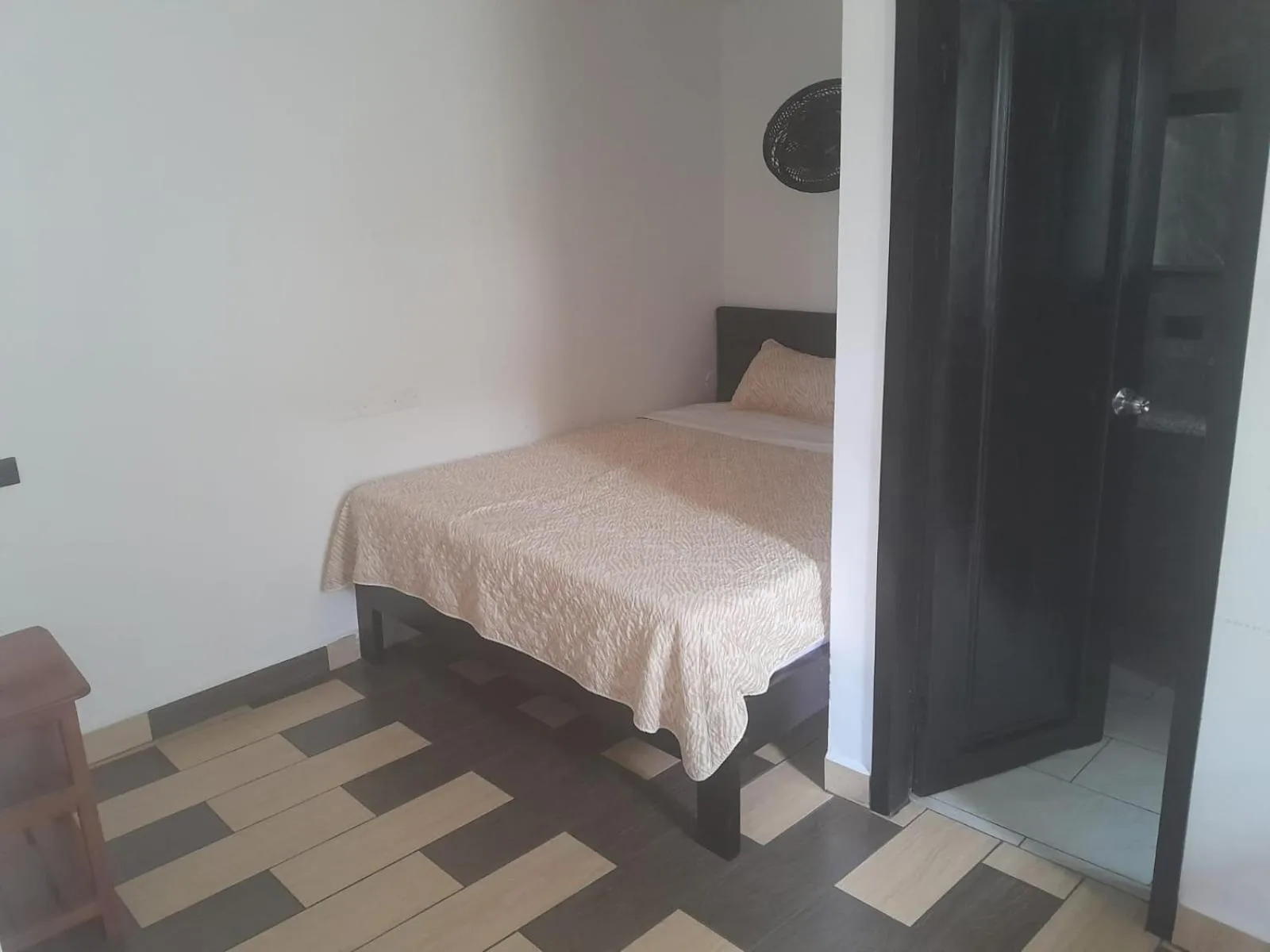 Bed in Hostal Limoncocha