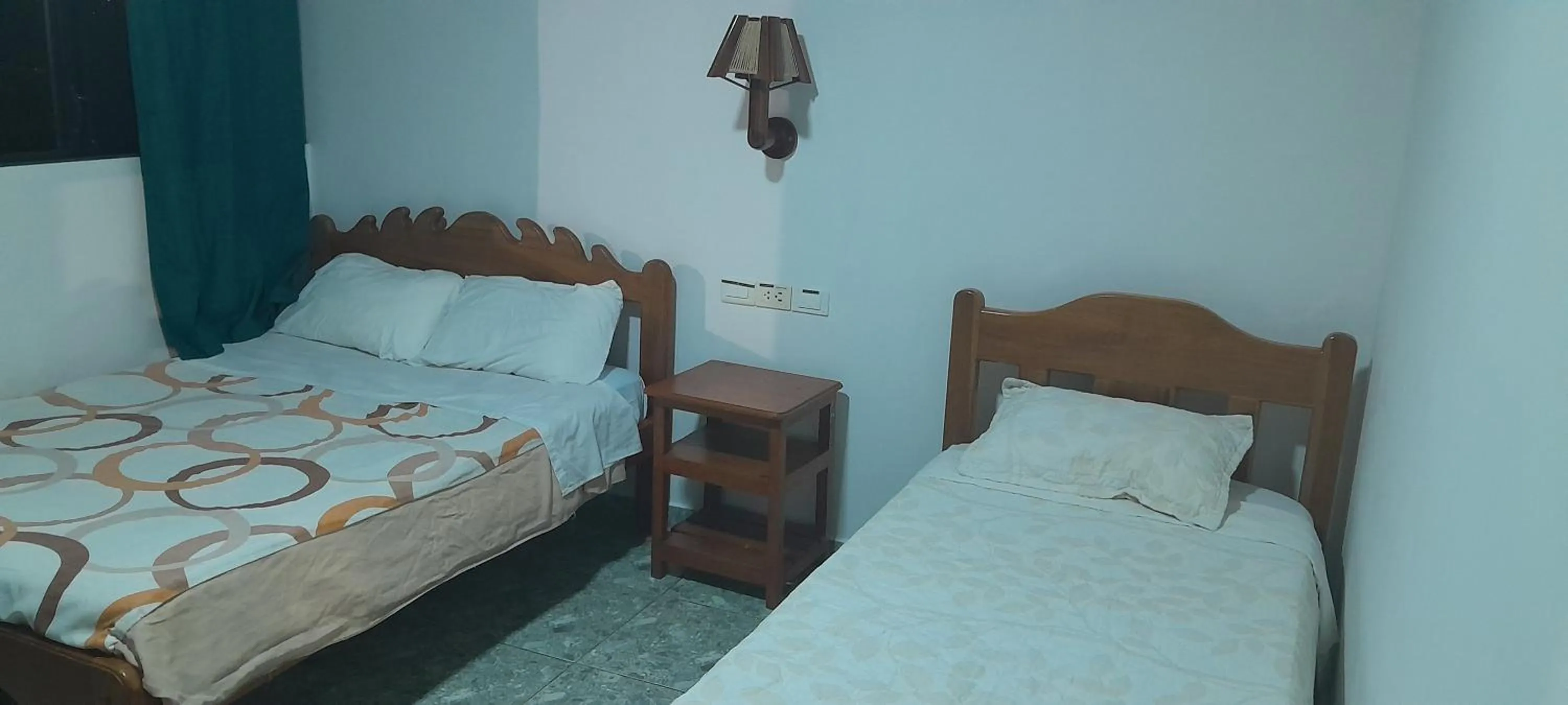 Bed in Hostal Limoncocha