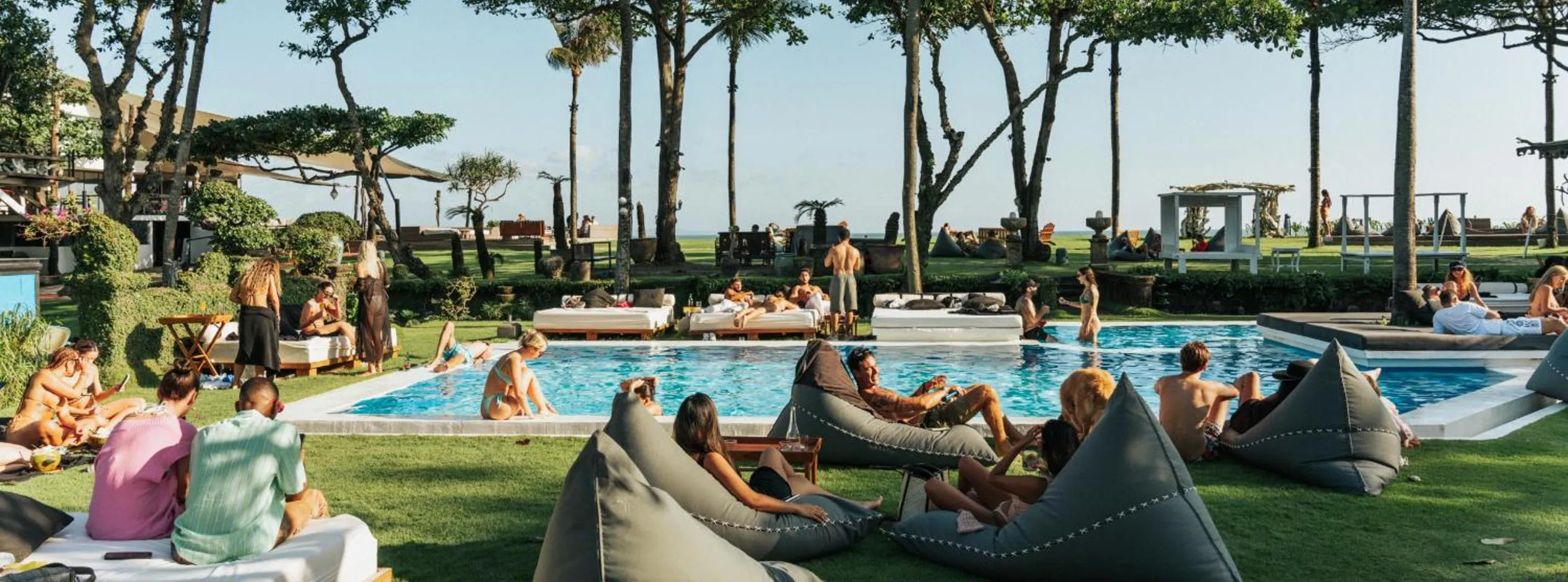 Swimming pool in Morabito Art Villa