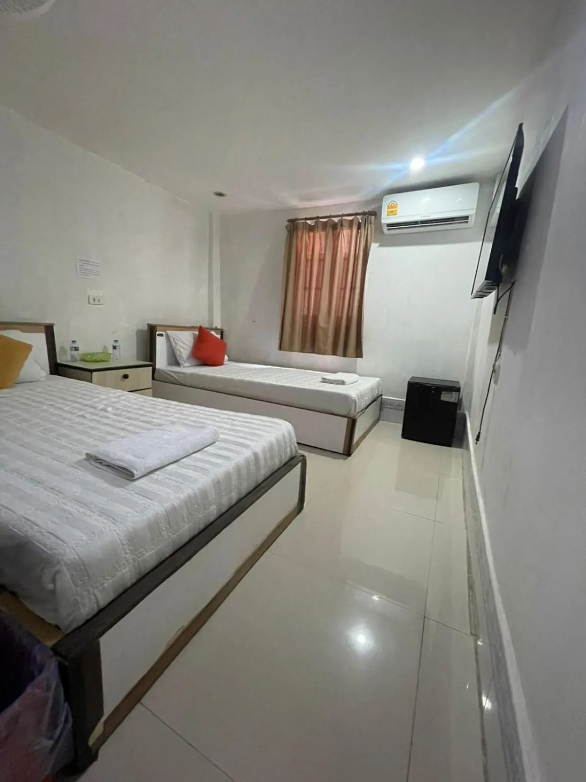 Bed in Vientiane Star Hotel