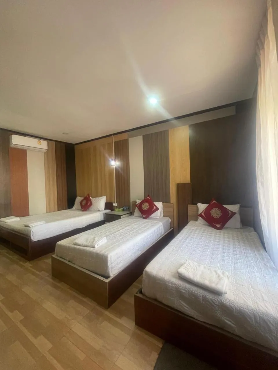 Bed in Vientiane Star Hotel