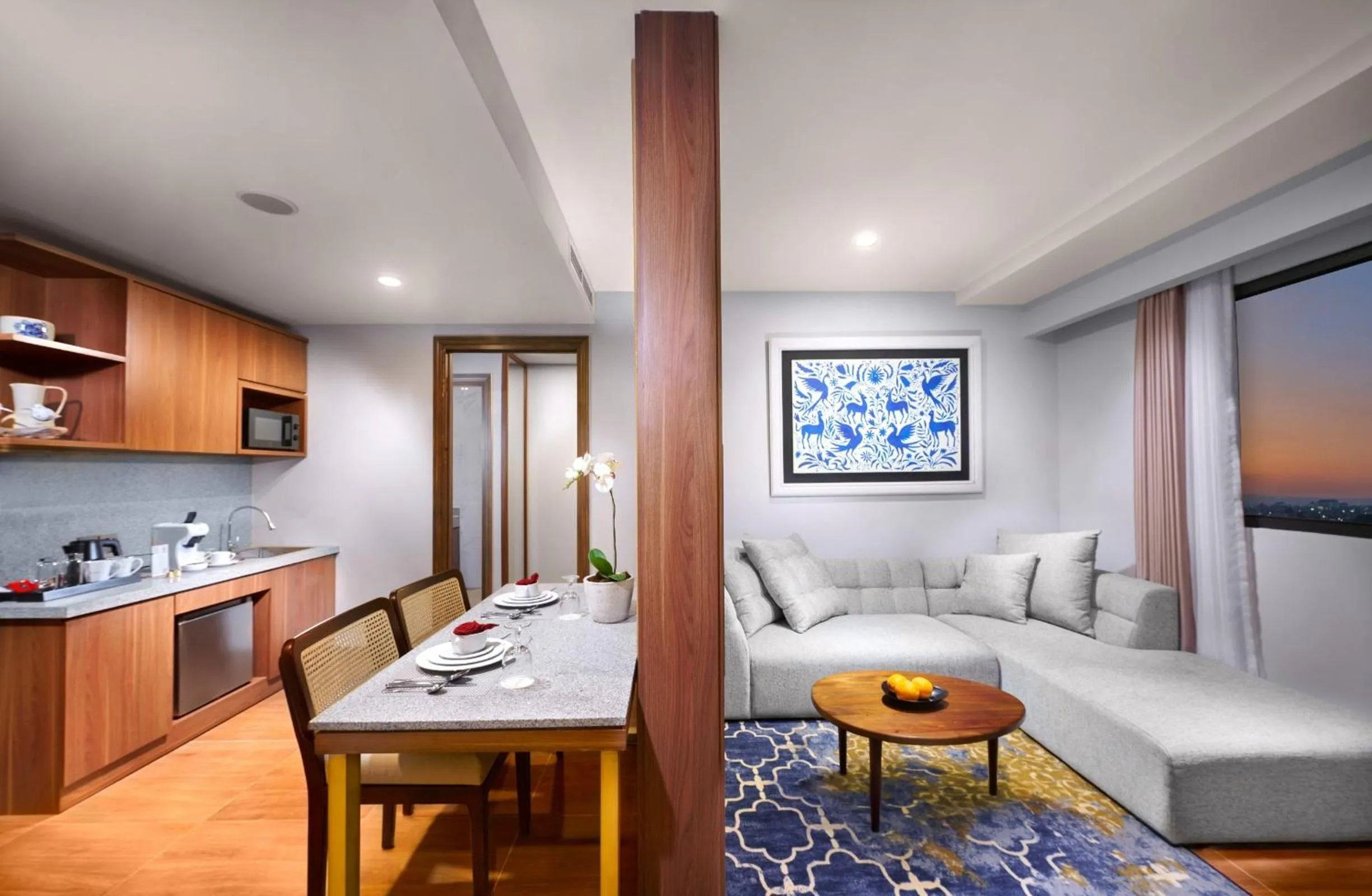 Seating area in The Alana Hotel Malang