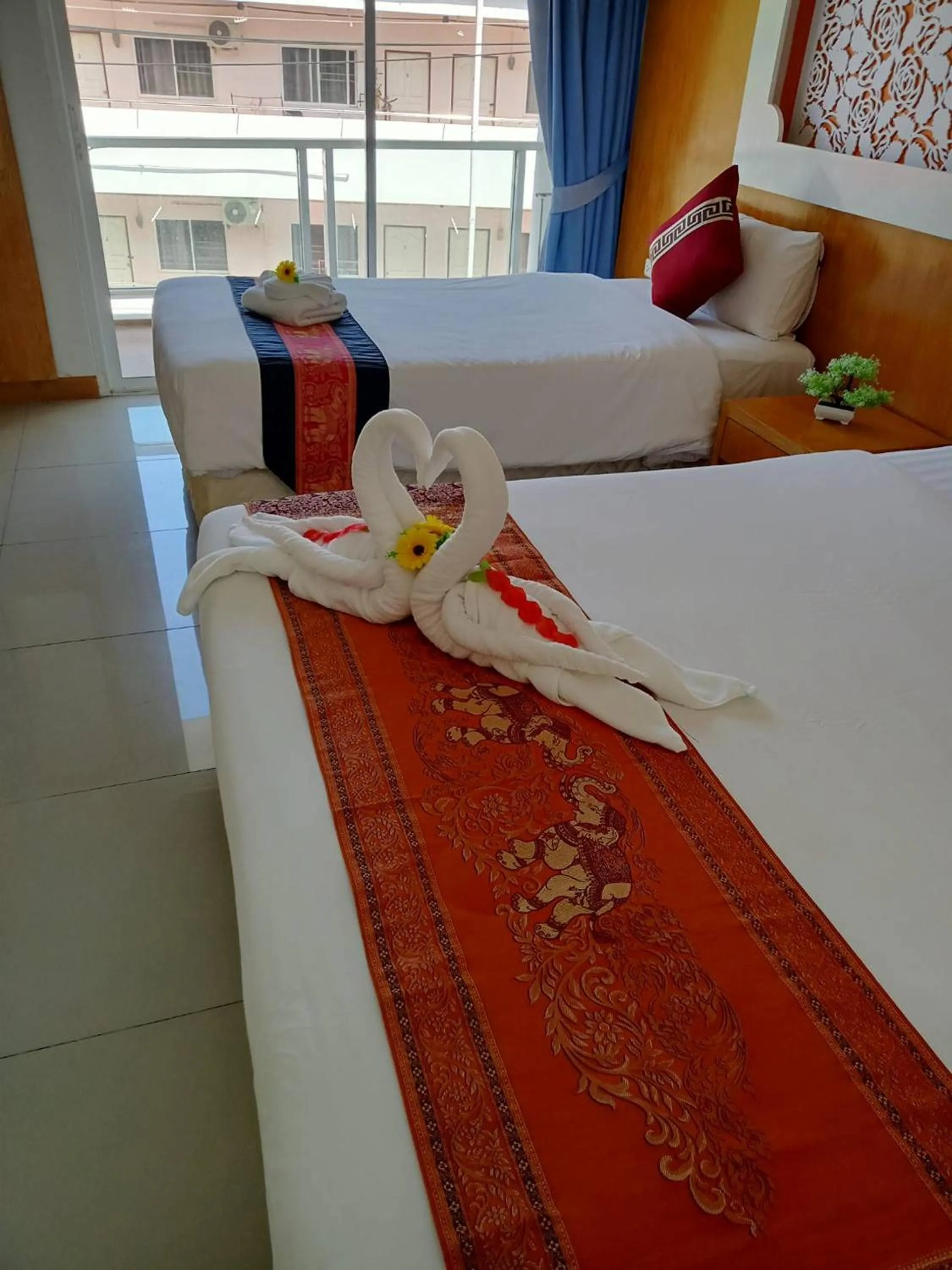 Bedroom, Bed in T & C Hotel Patong Beach