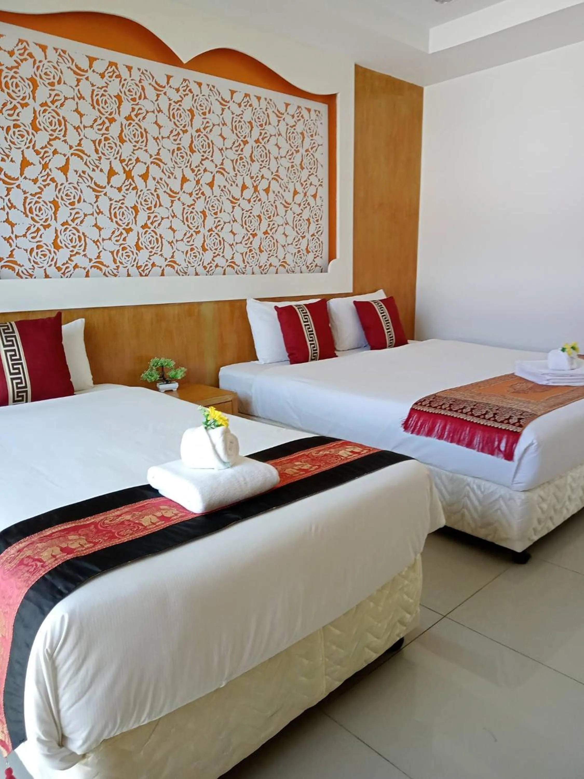 Bedroom, Bed in T & C Hotel Patong Beach