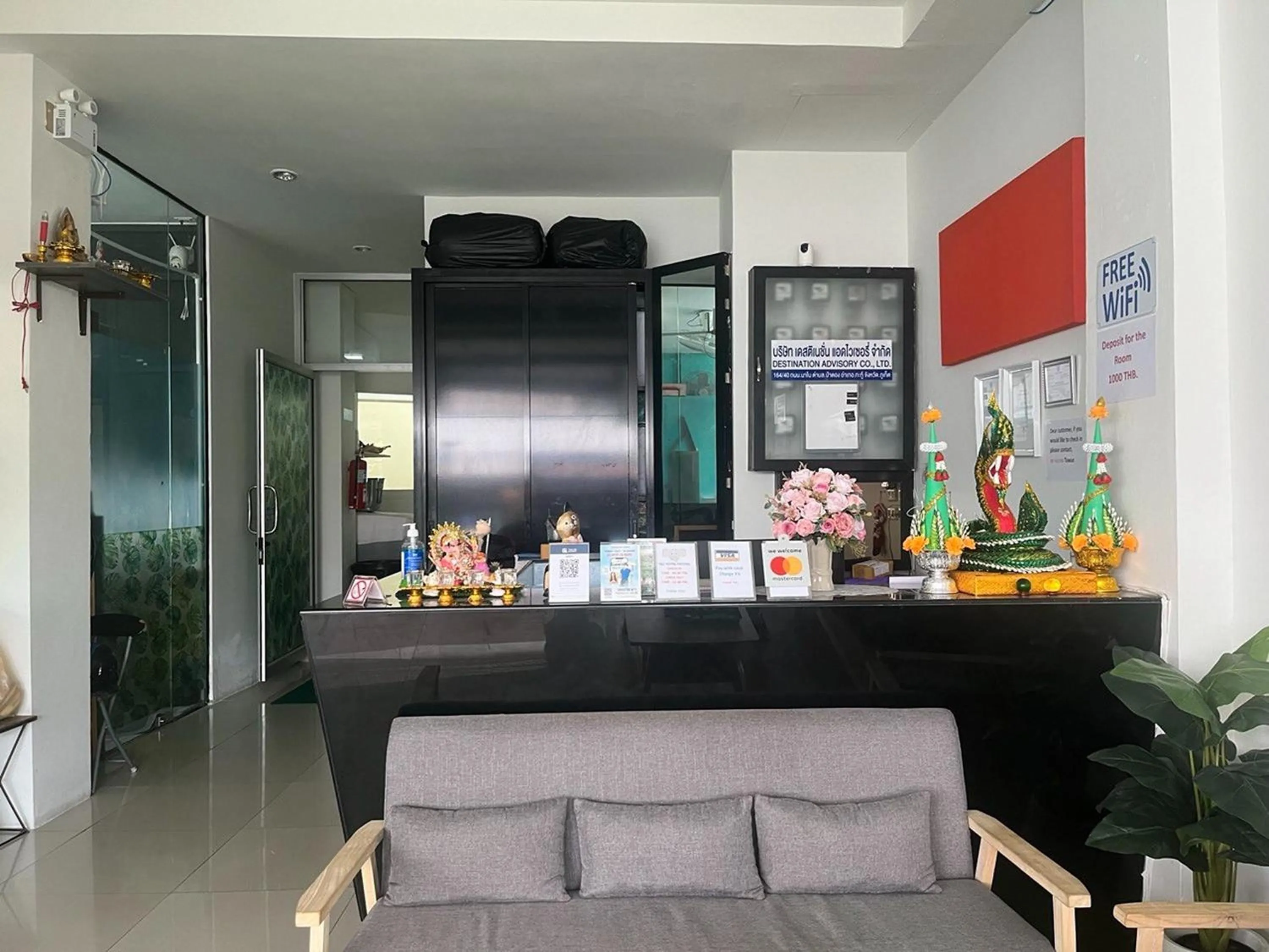 Lobby or reception in T & C Hotel Patong Beach