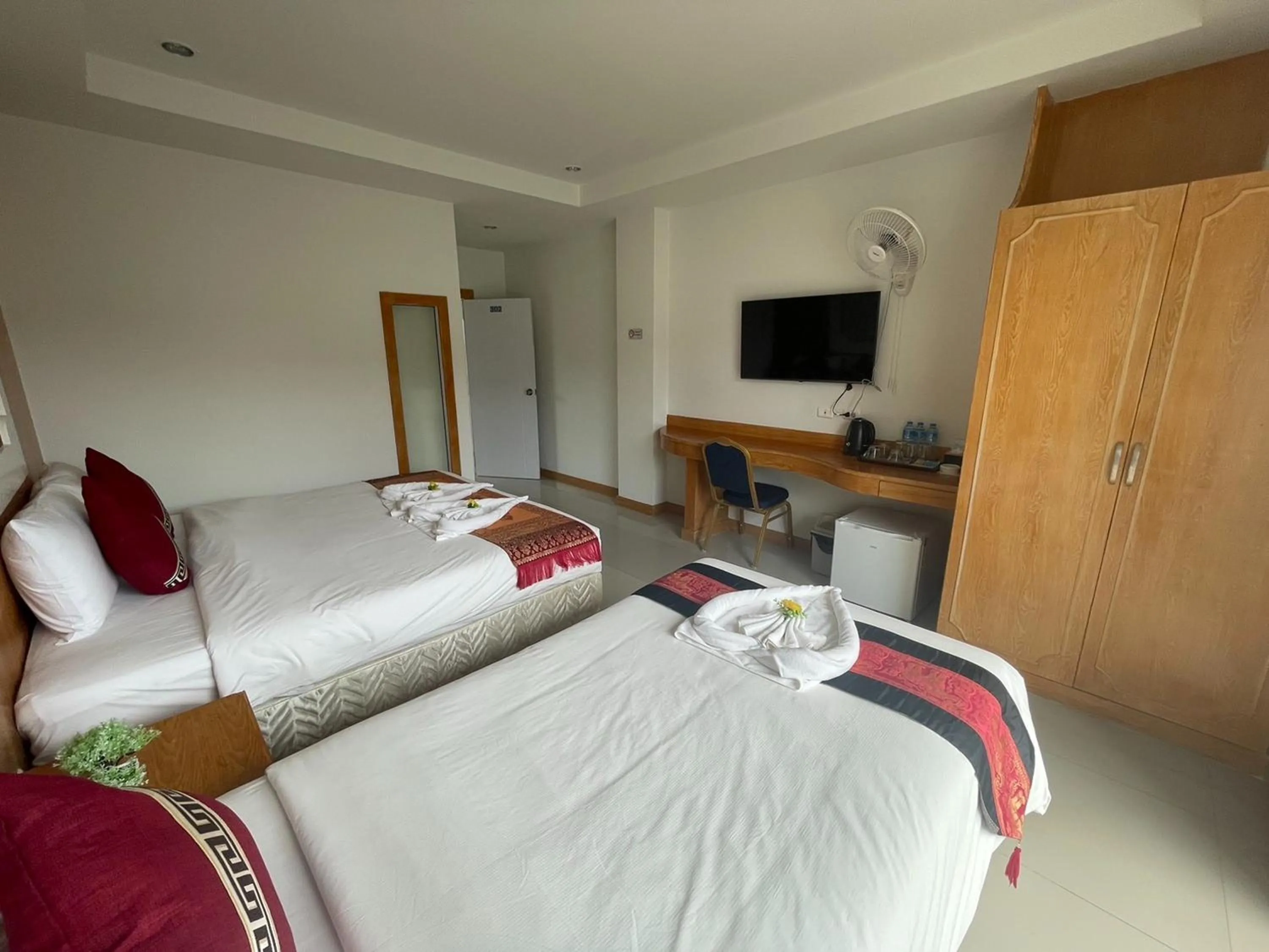 Bedroom, Bed in T & C Hotel Patong Beach