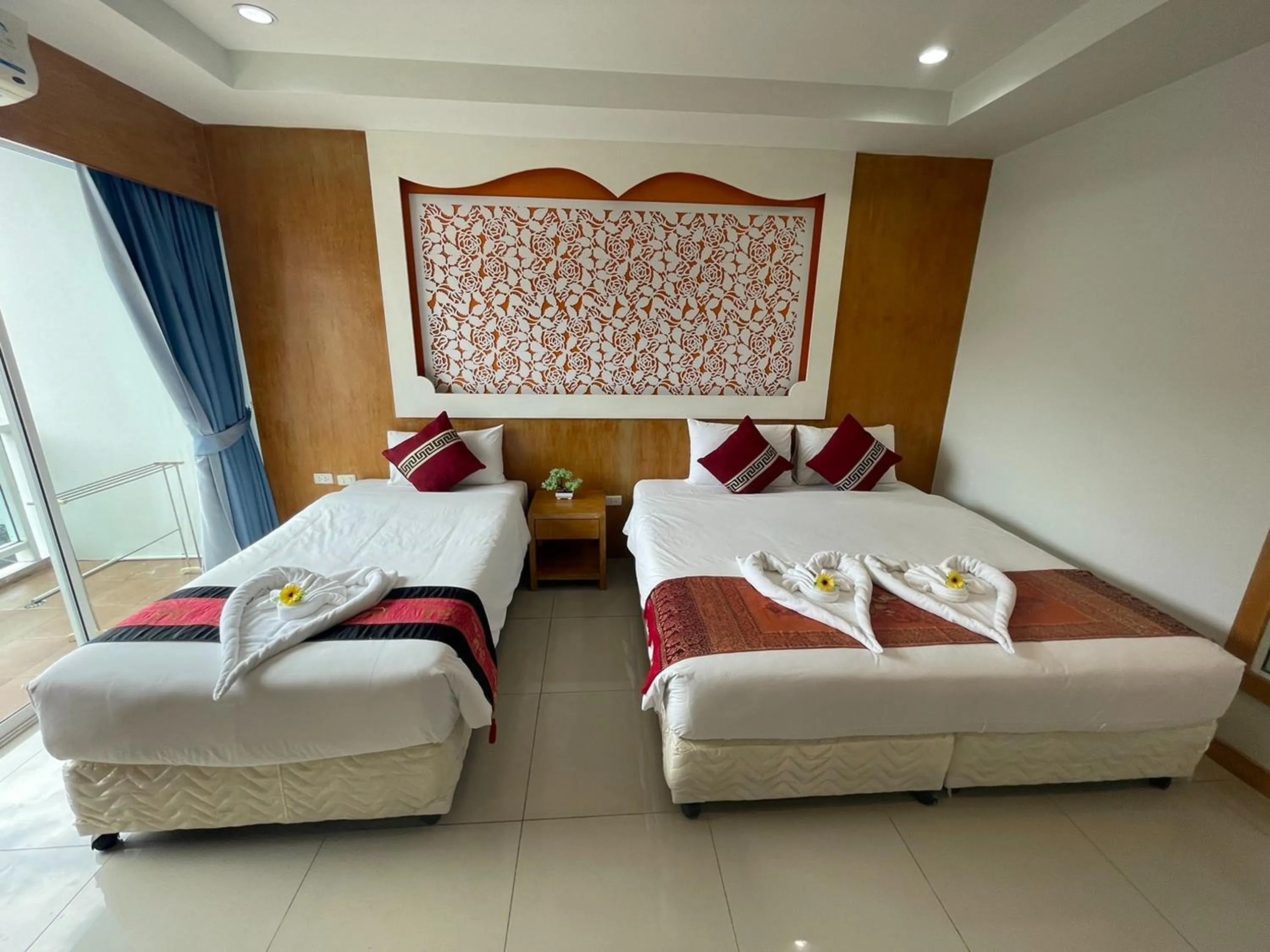 Bedroom, Bed in T & C Hotel Patong Beach