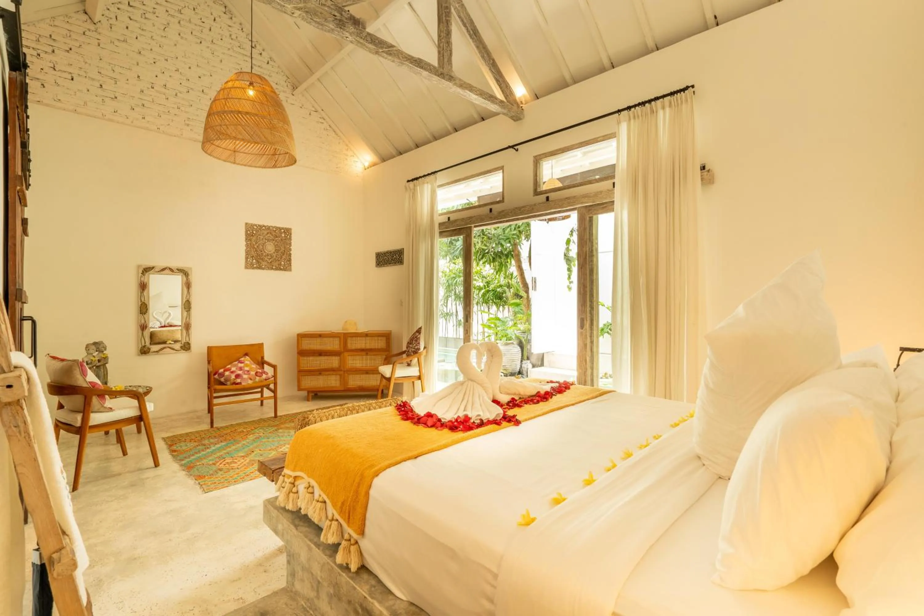 Bedroom in Villa Siva by Exotiq