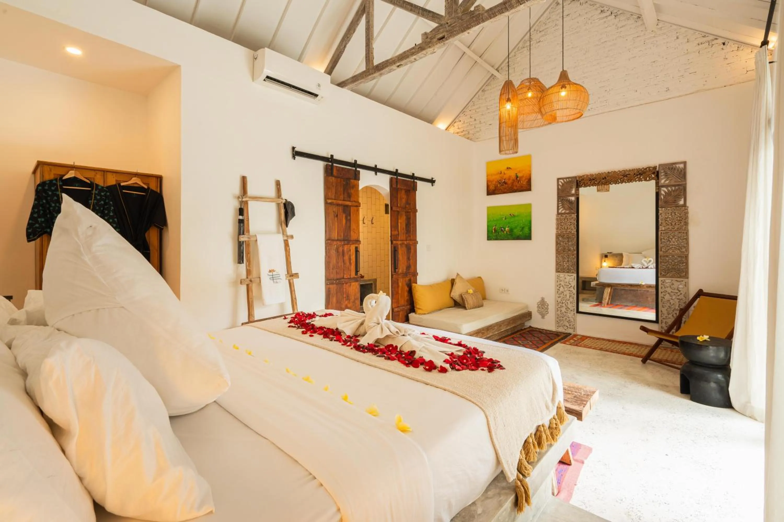 Bedroom in Villa Siva by Exotiq