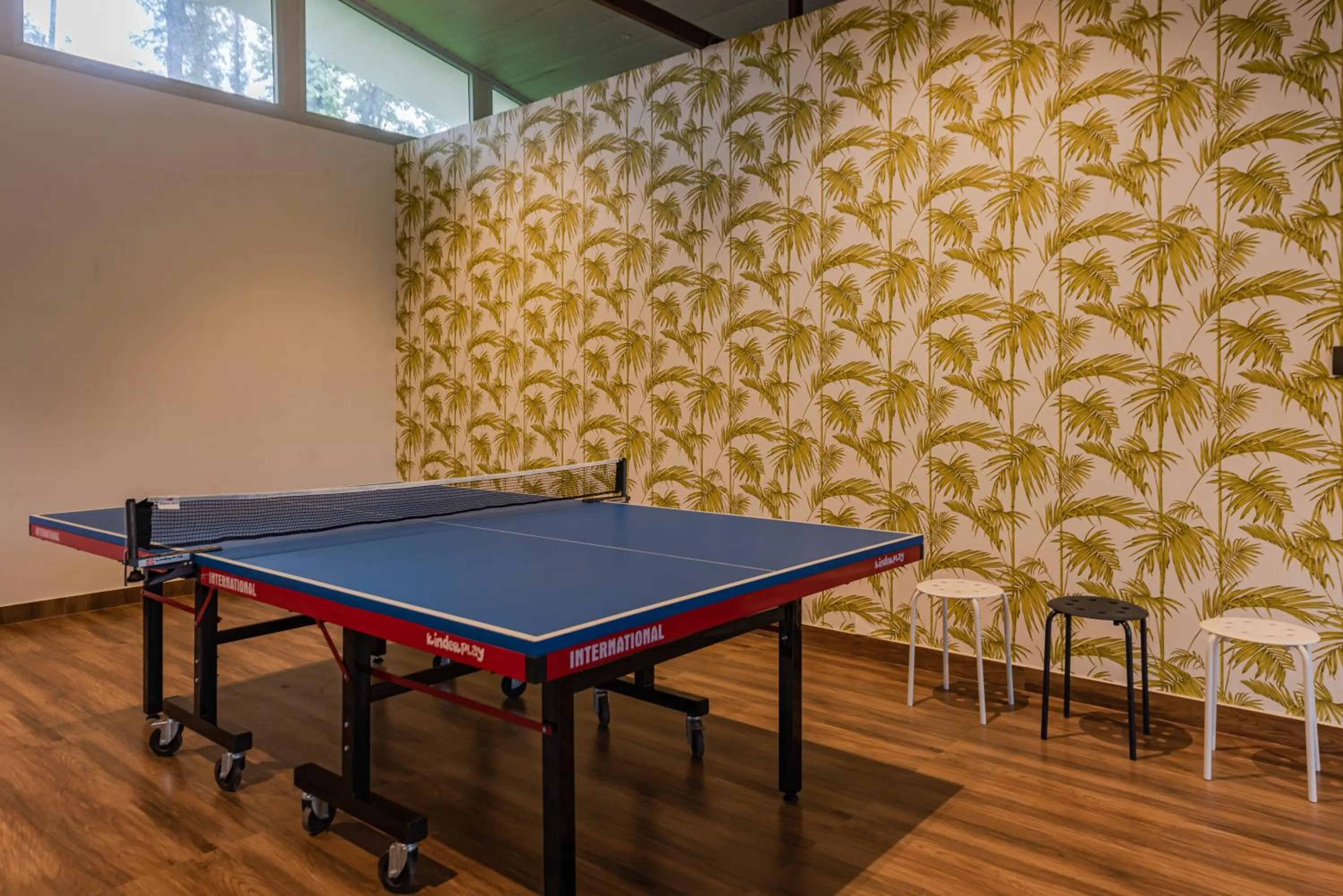 Table tennis in Shanthi Kunnj Riverside Exotica Chikmagalur