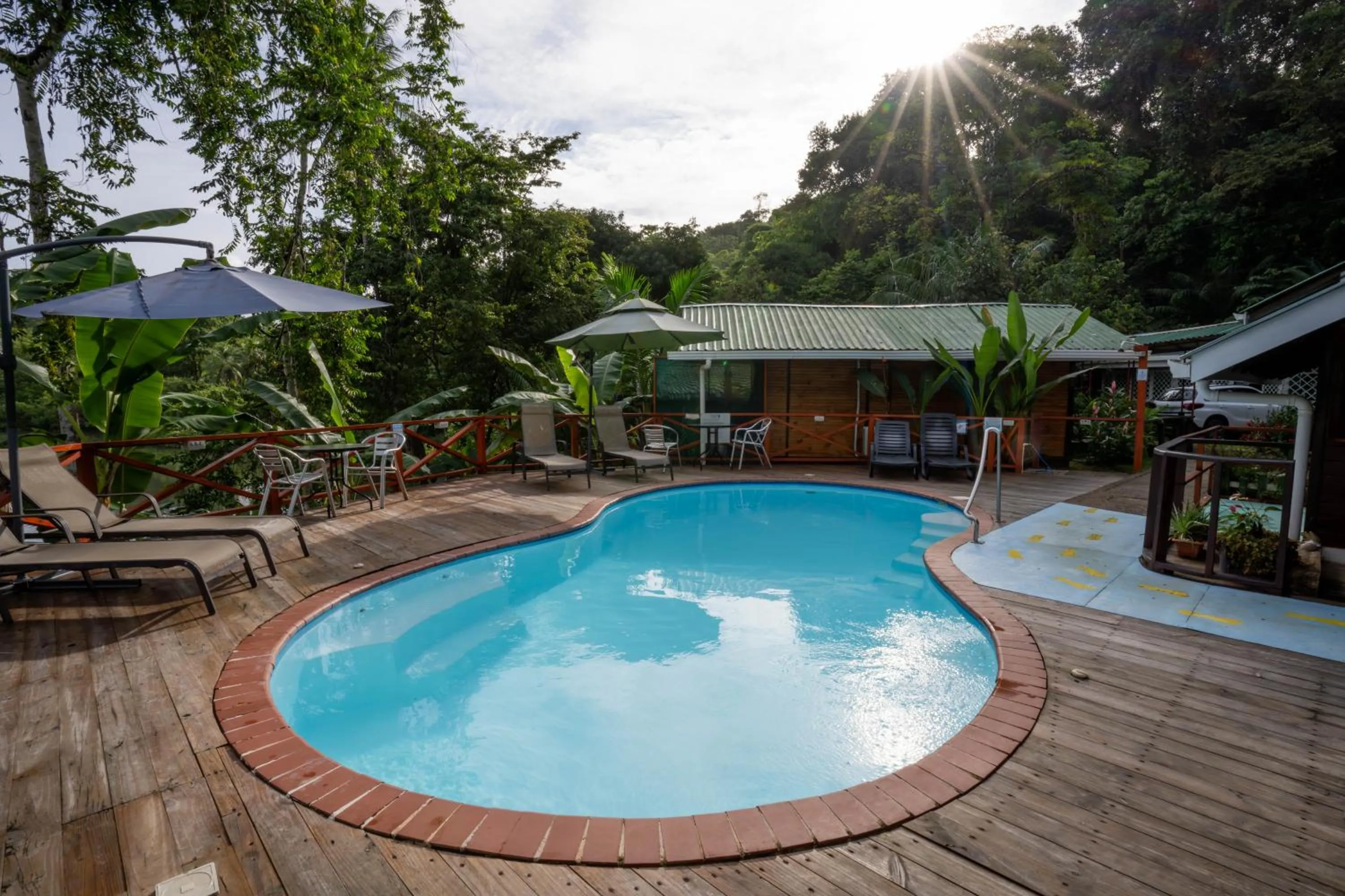 Swimming pool in Pirate Cove