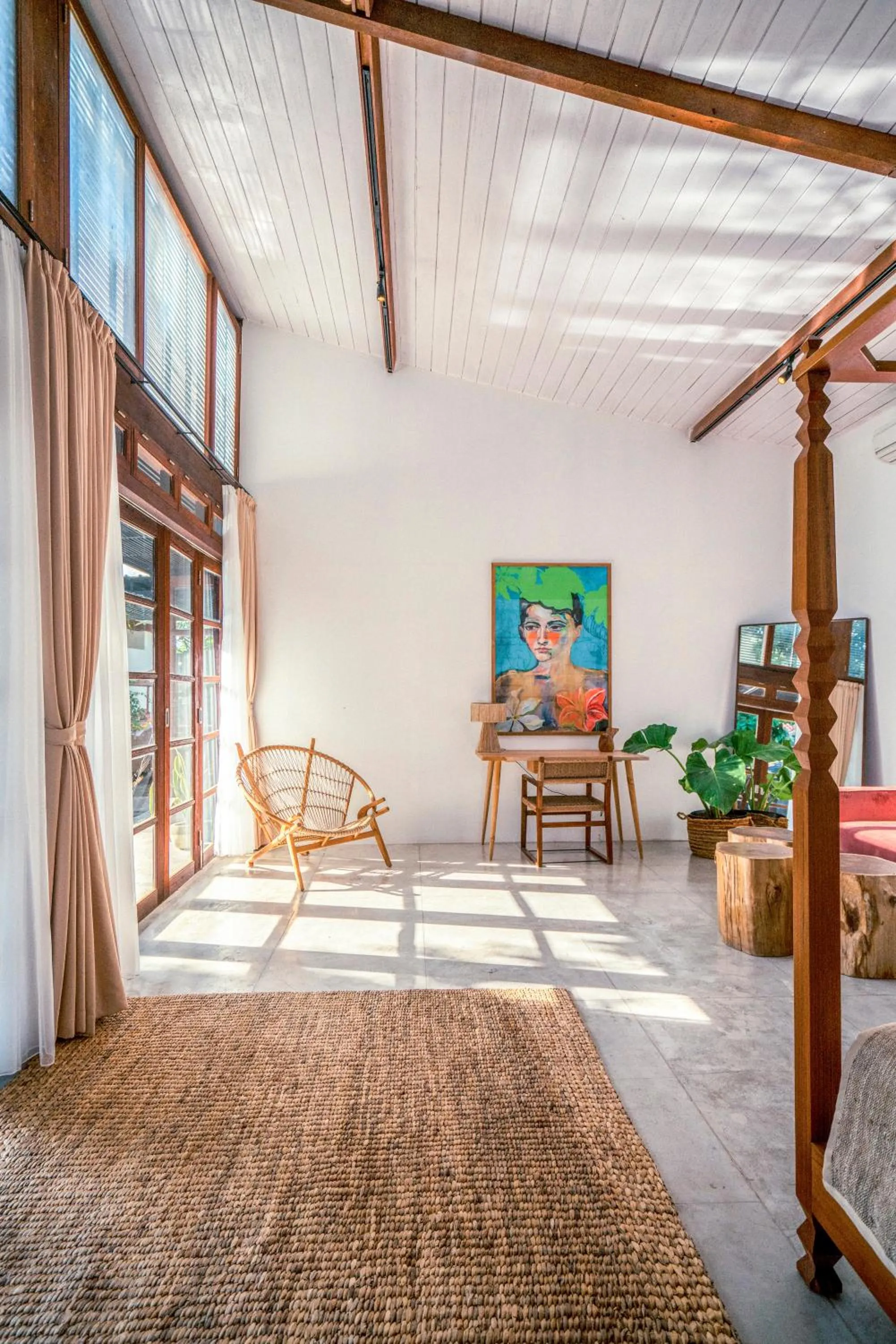 Seating area in Batu Belig Living Seminyak