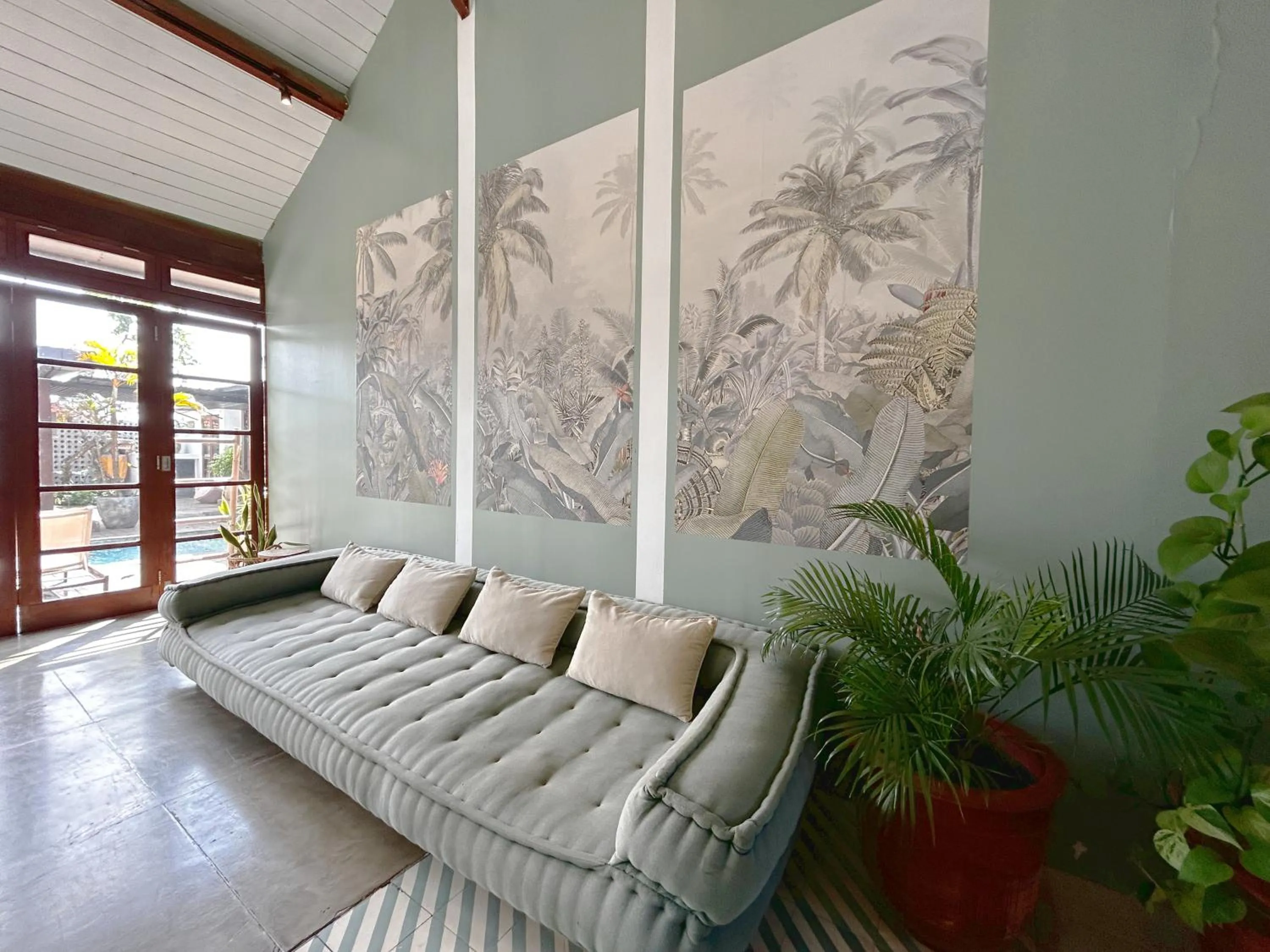 Seating area in Batu Belig Living Seminyak