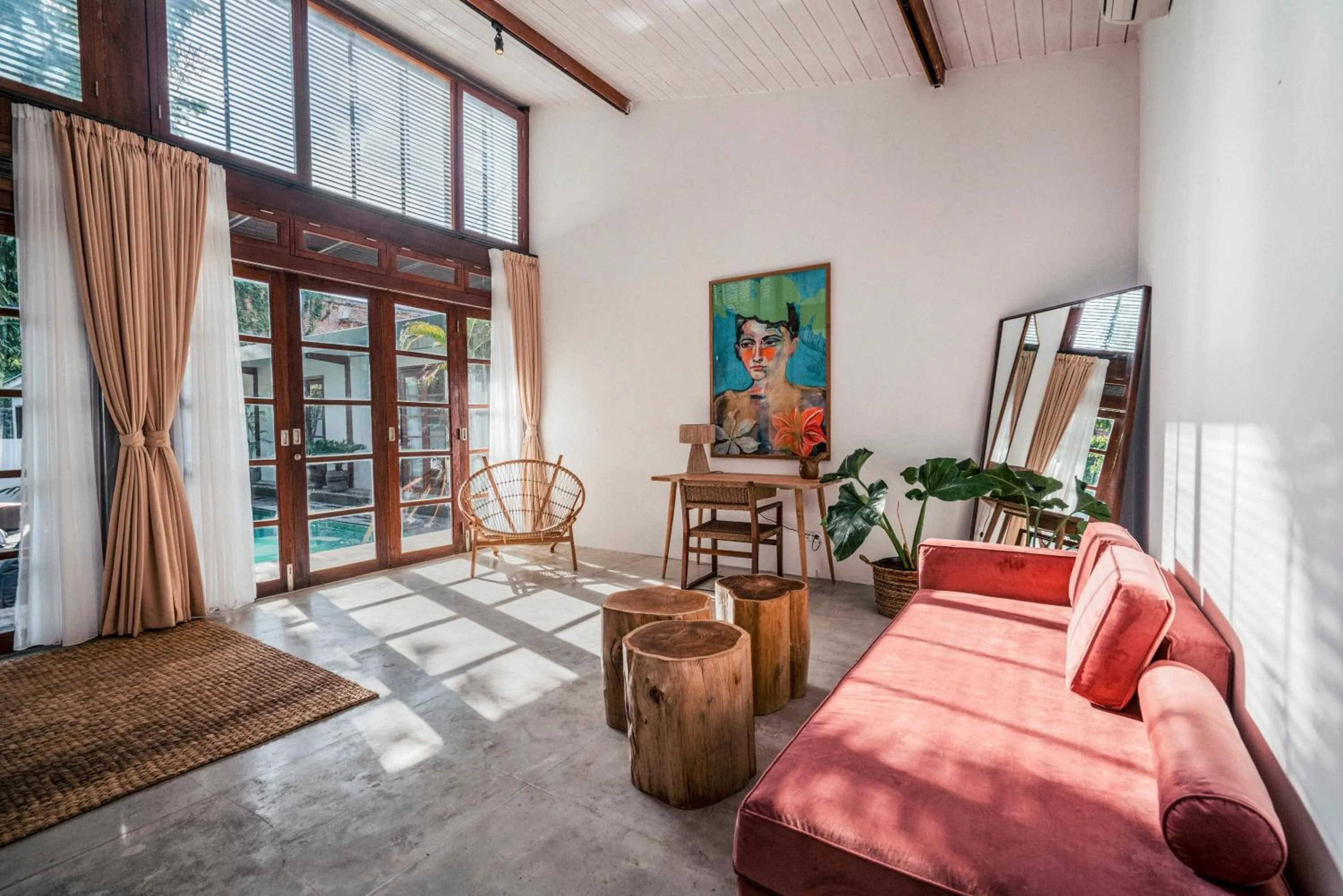 Living room in Batu Belig Living Seminyak