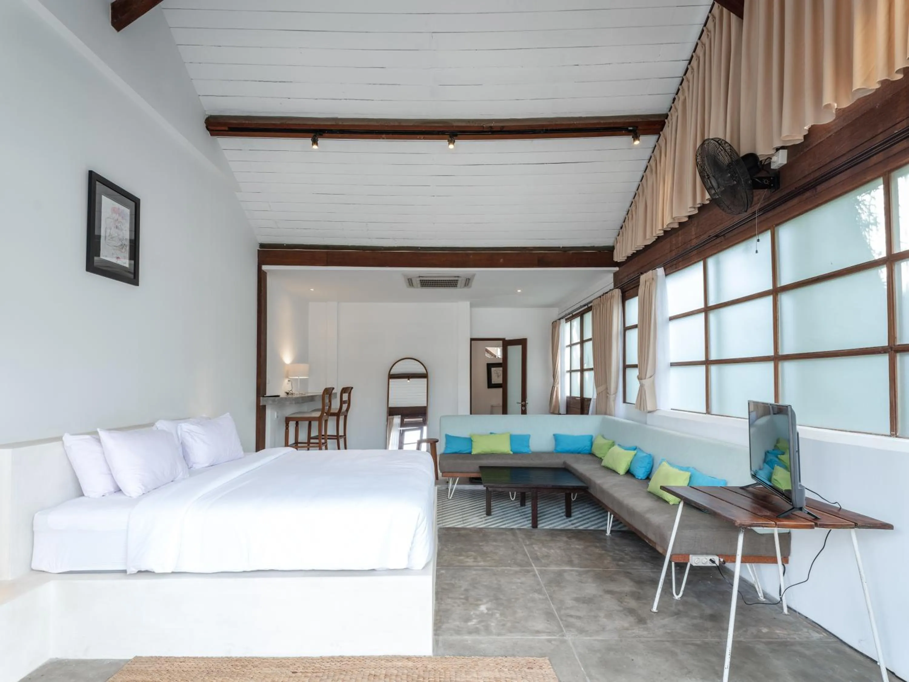 Seating area in Batu Belig Living Seminyak