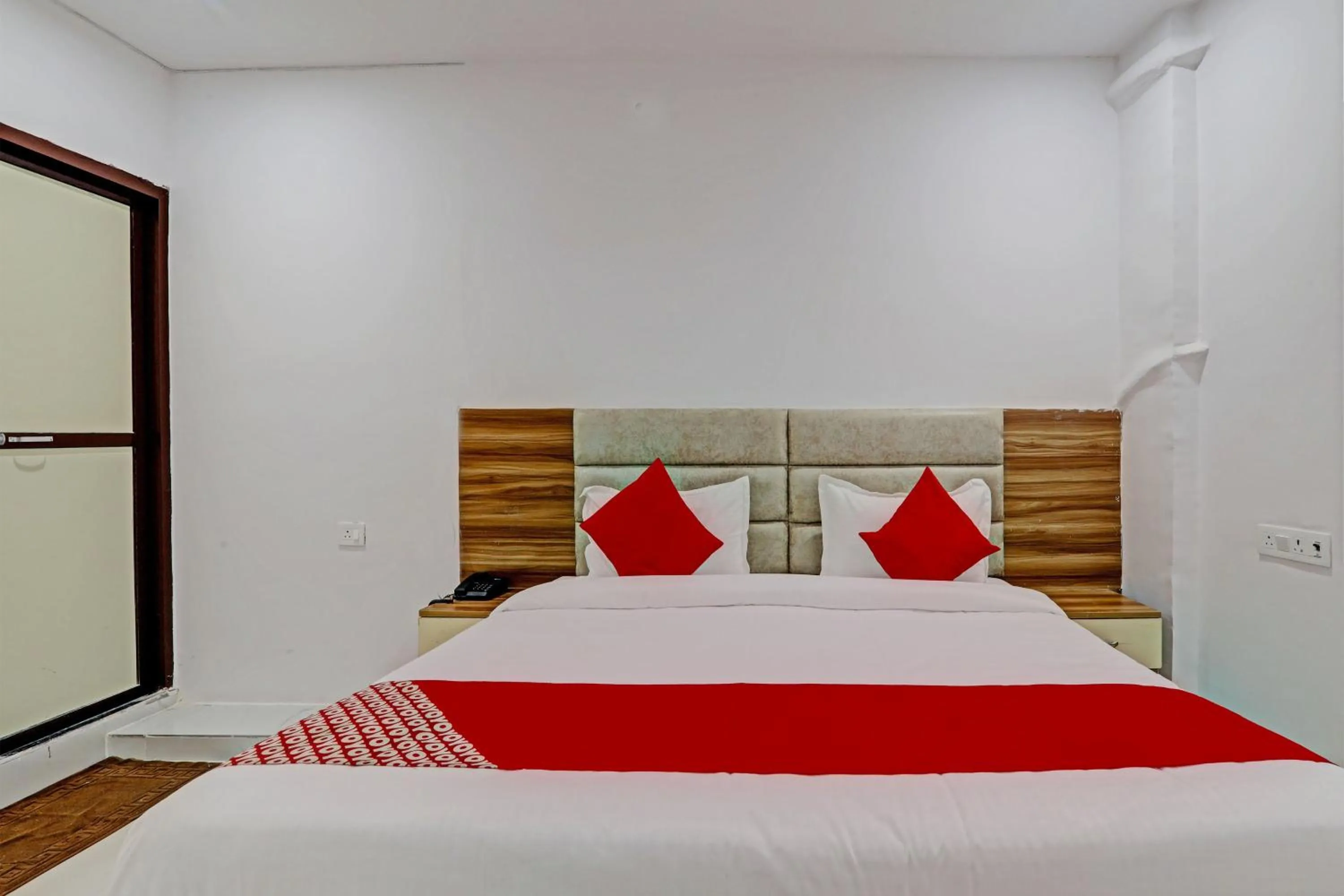 Bedroom, Bed in Hotel O Gabbar's