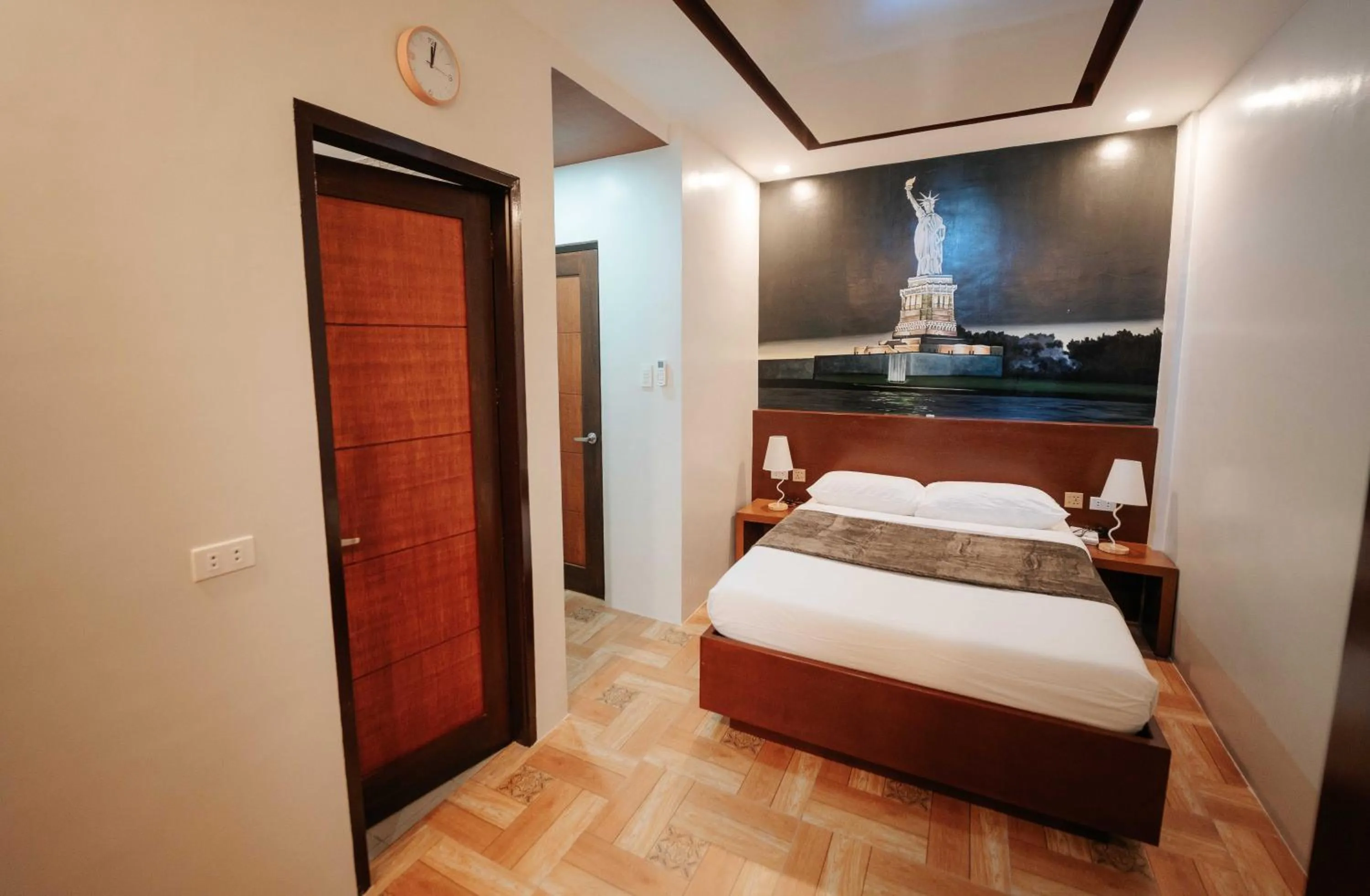 Bed in JJPHR Hotel San Antonio