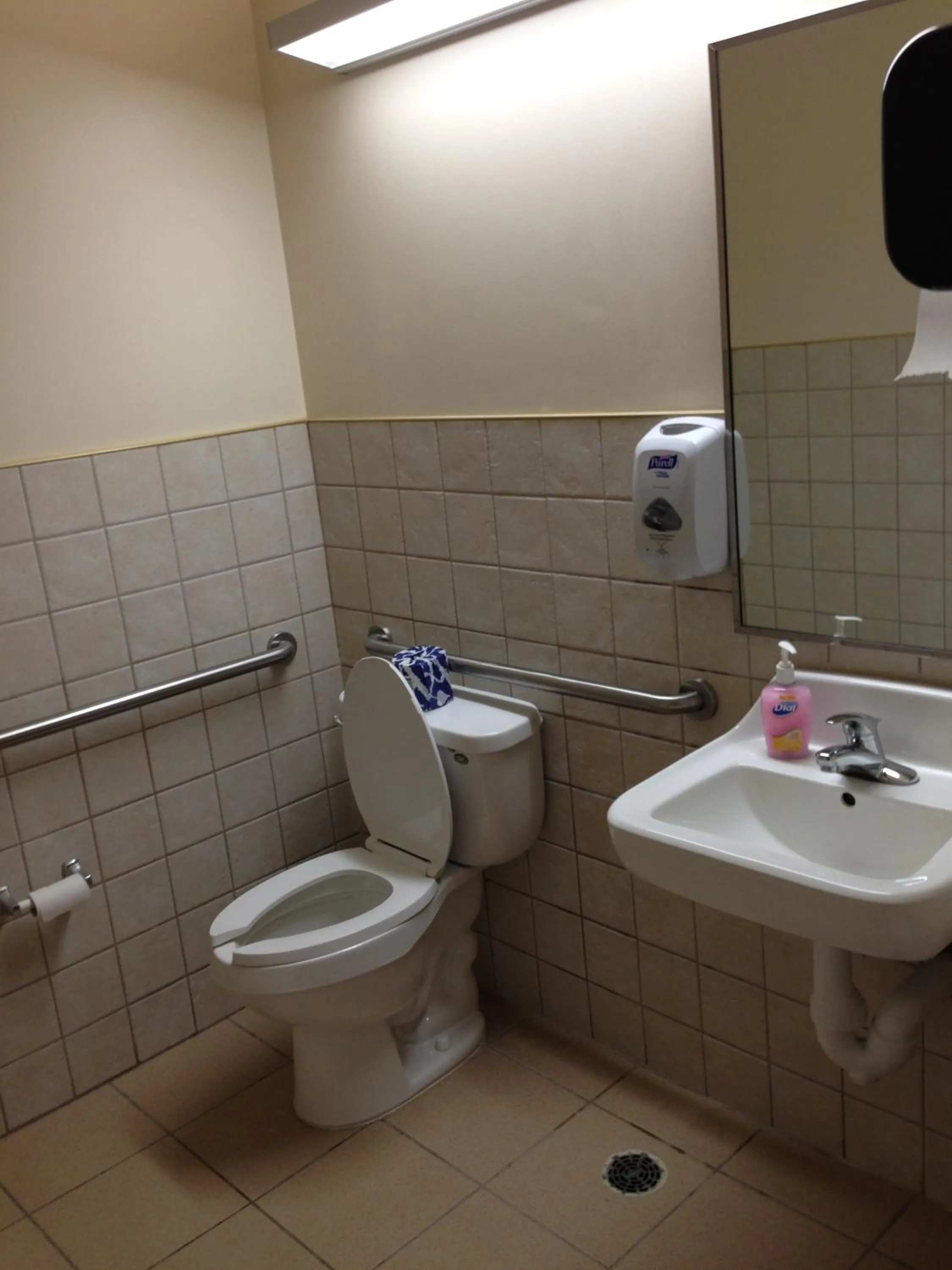 Bathroom in Super 8 by Wyndham Ava