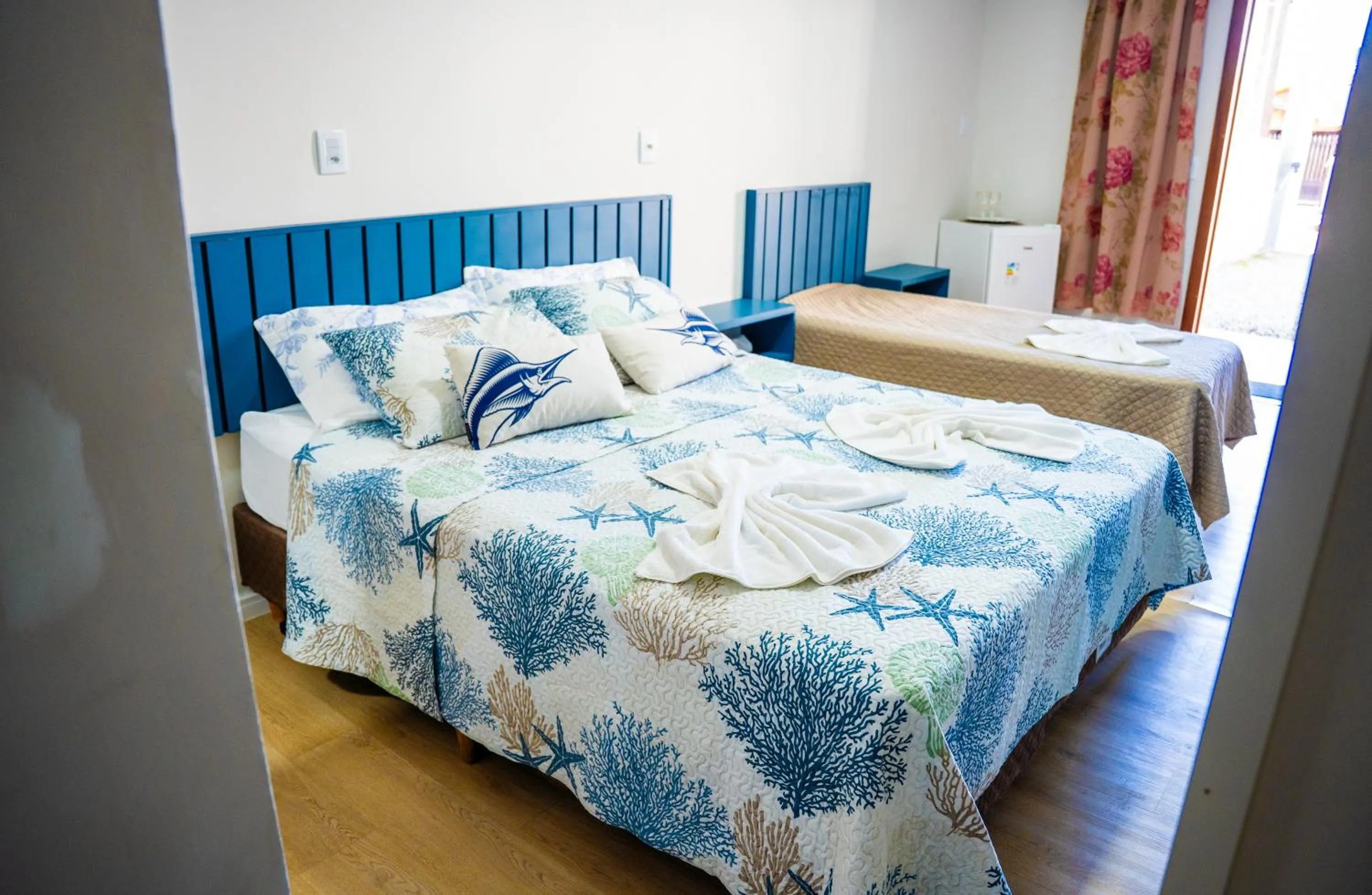 Bed in Pousada Paraíso Tropical