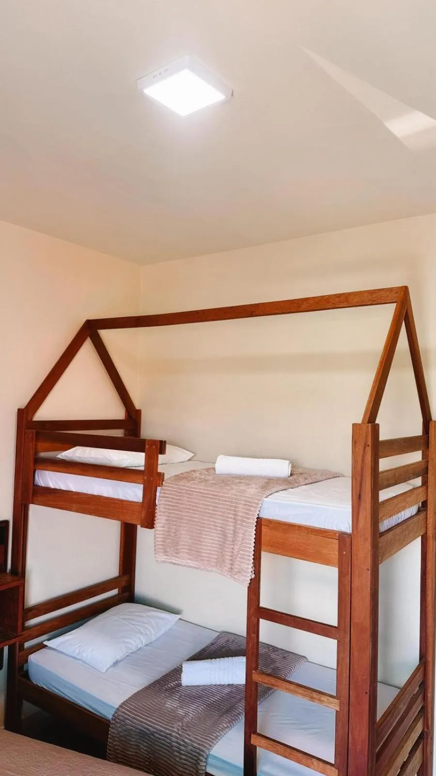 Bed in Pousada Paraíso Tropical