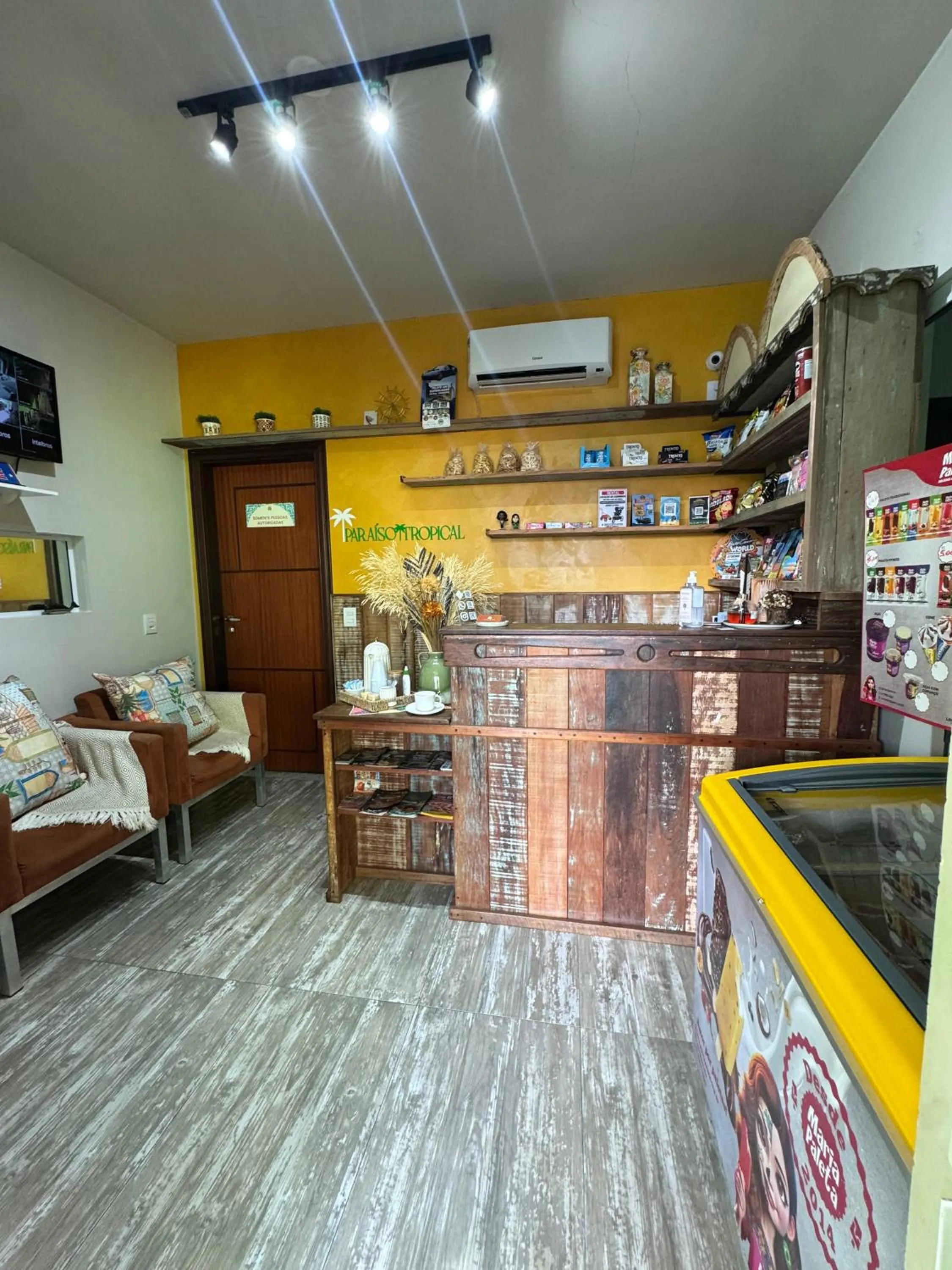 Lobby or reception in Pousada Paraíso Tropical