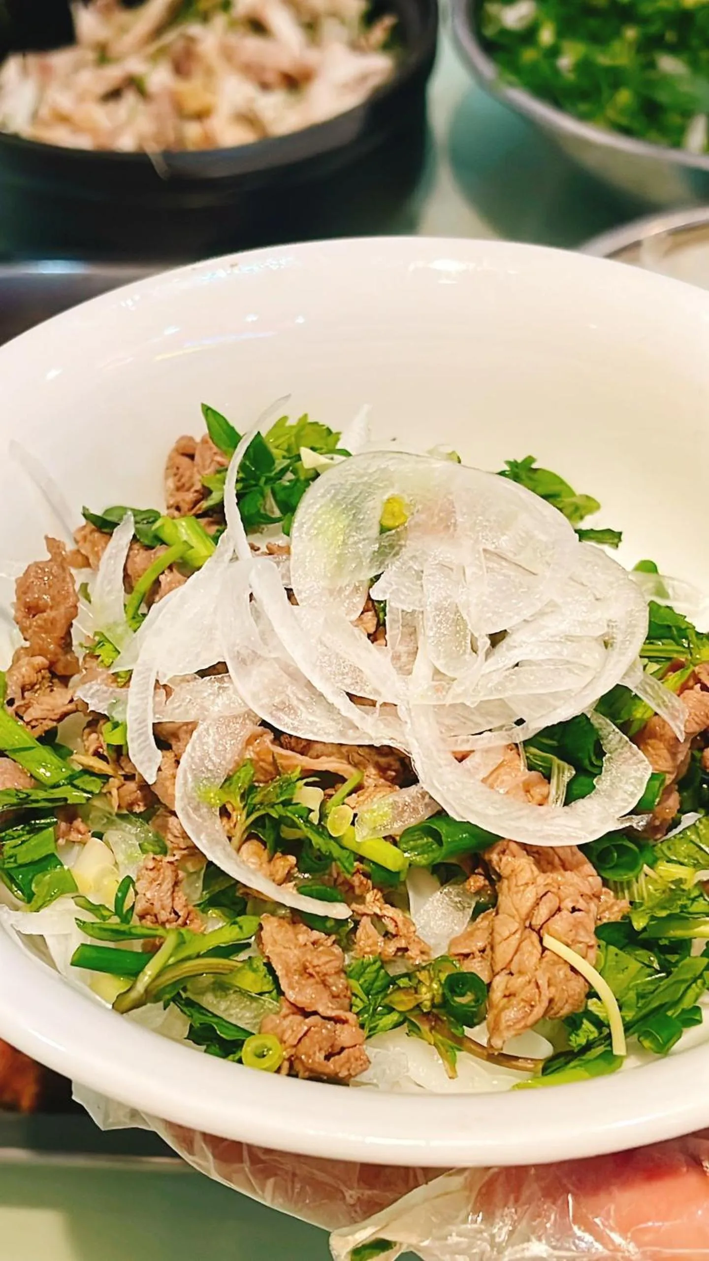 Dining area in Bình An Nhiên hotel