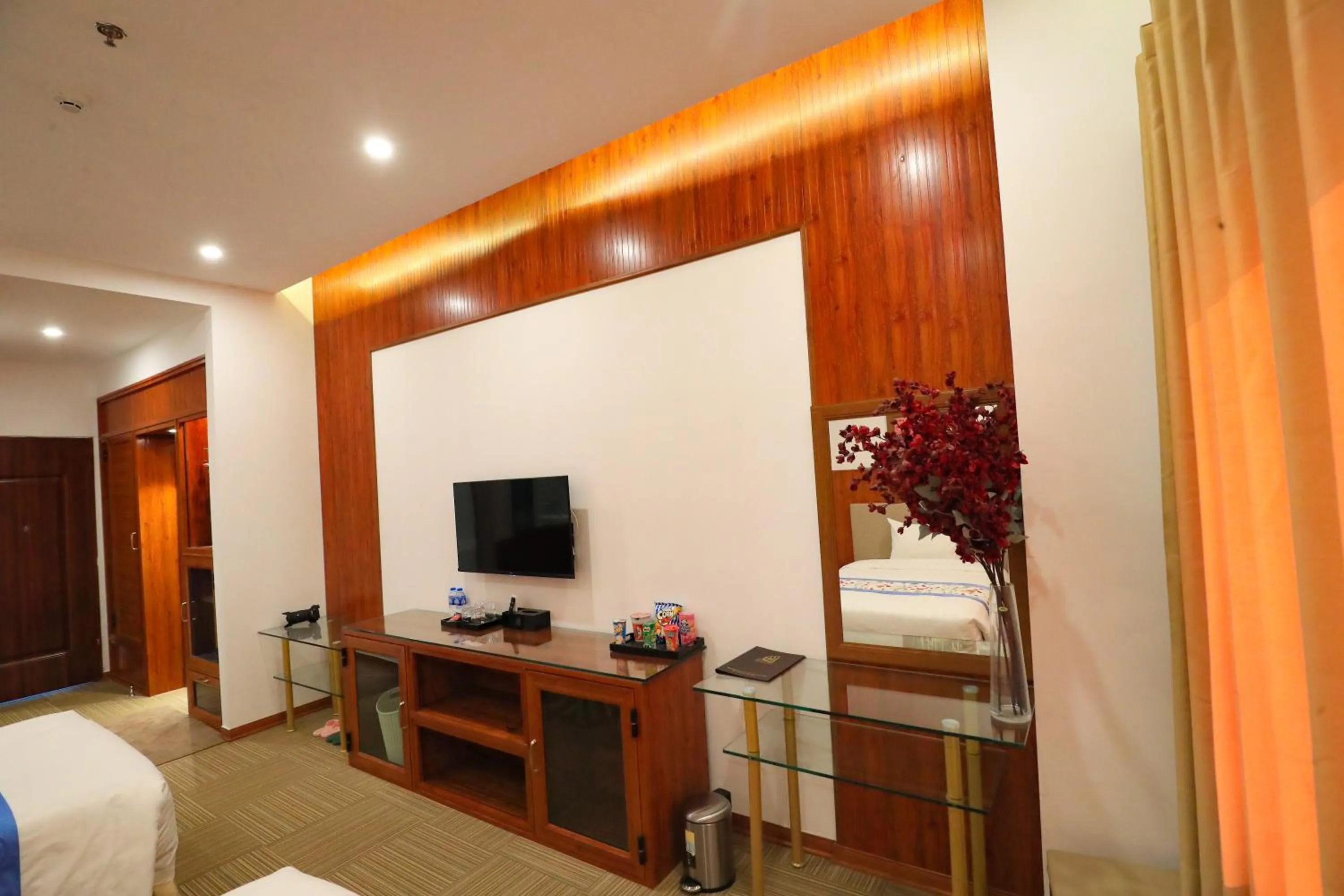 TV and multimedia, Bed in Bình An Nhiên hotel