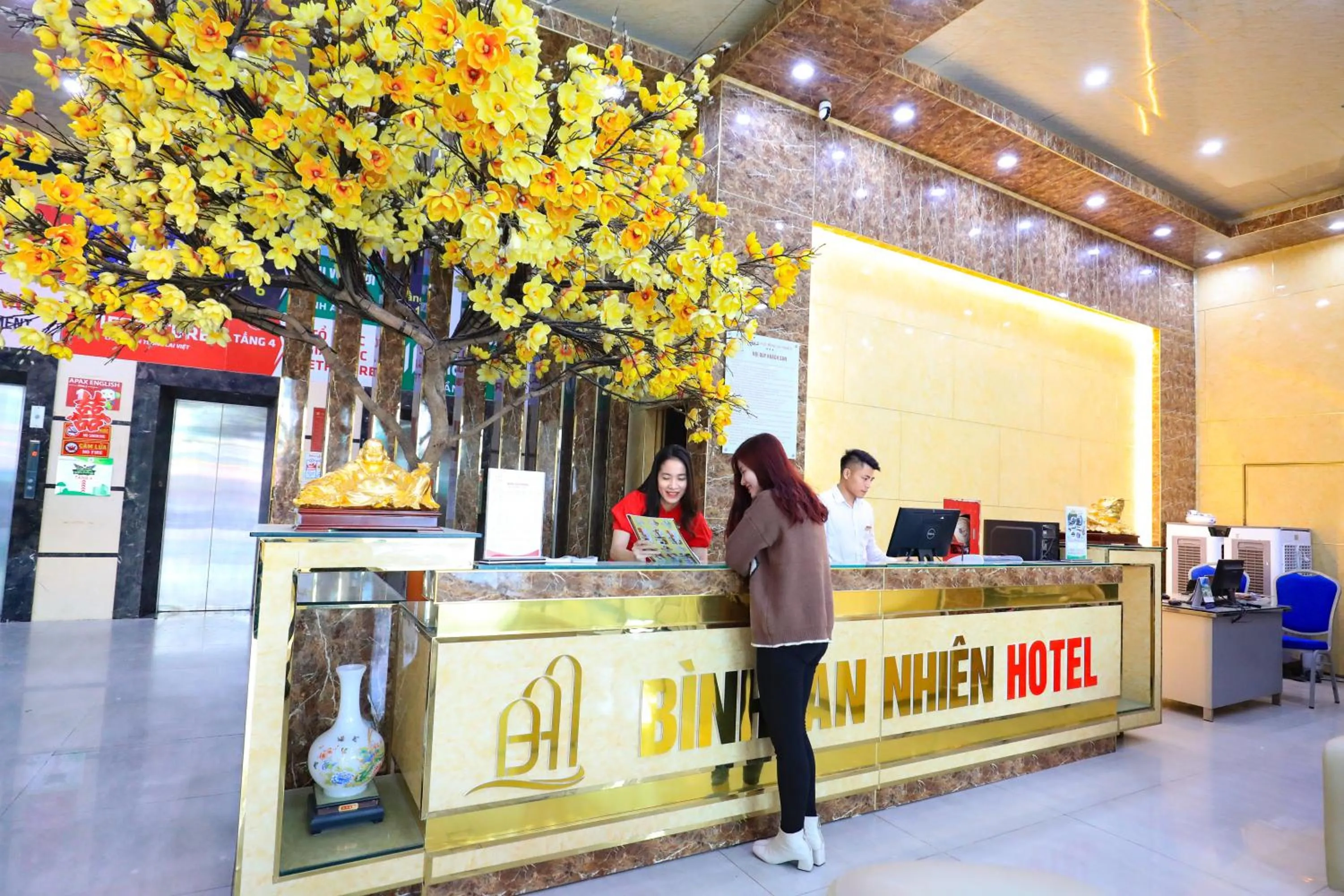 Lobby or reception in Bình An Nhiên hotel