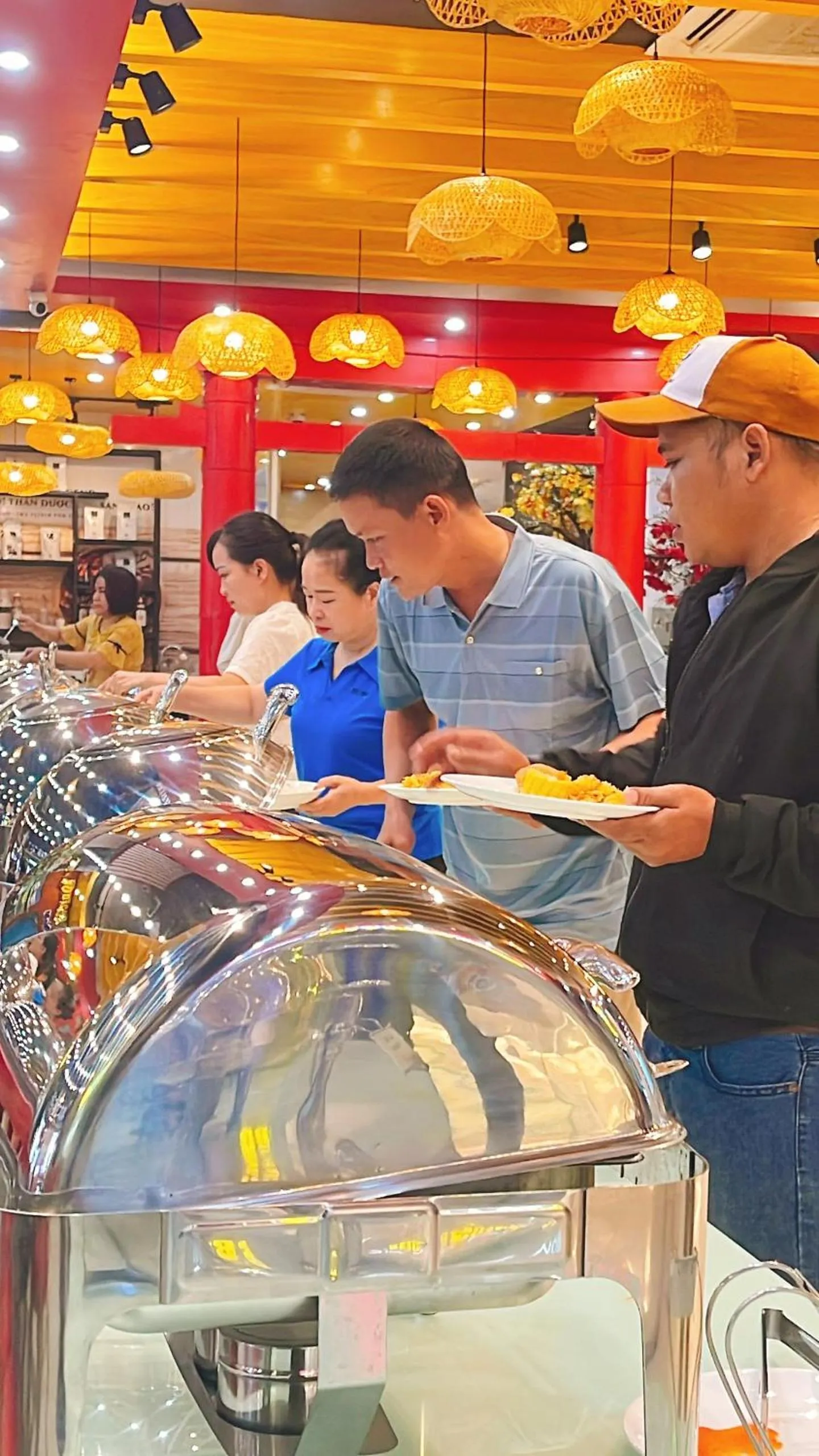 Dining area in Bình An Nhiên hotel