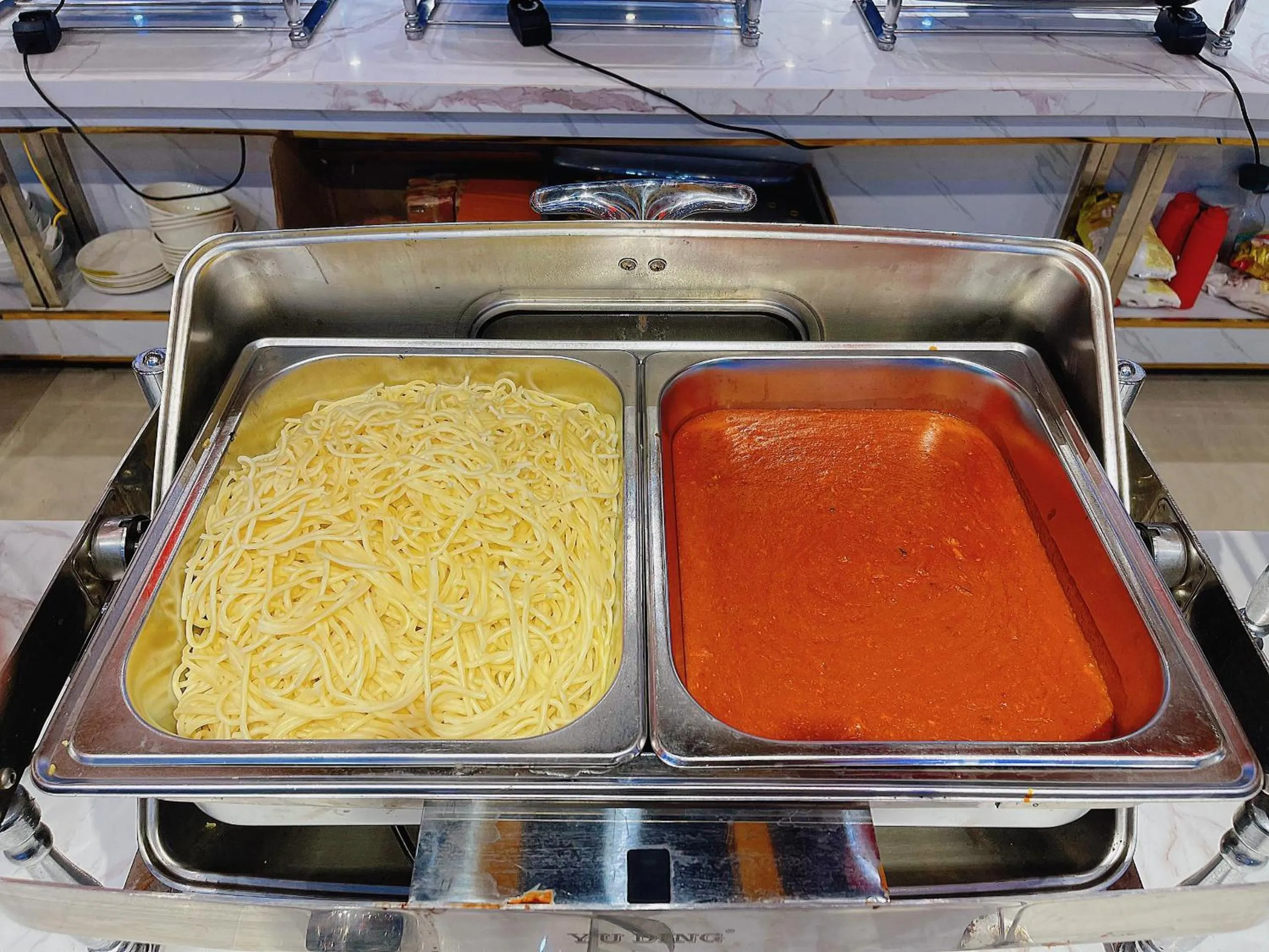 Buffet breakfast in Bình An Nhiên hotel