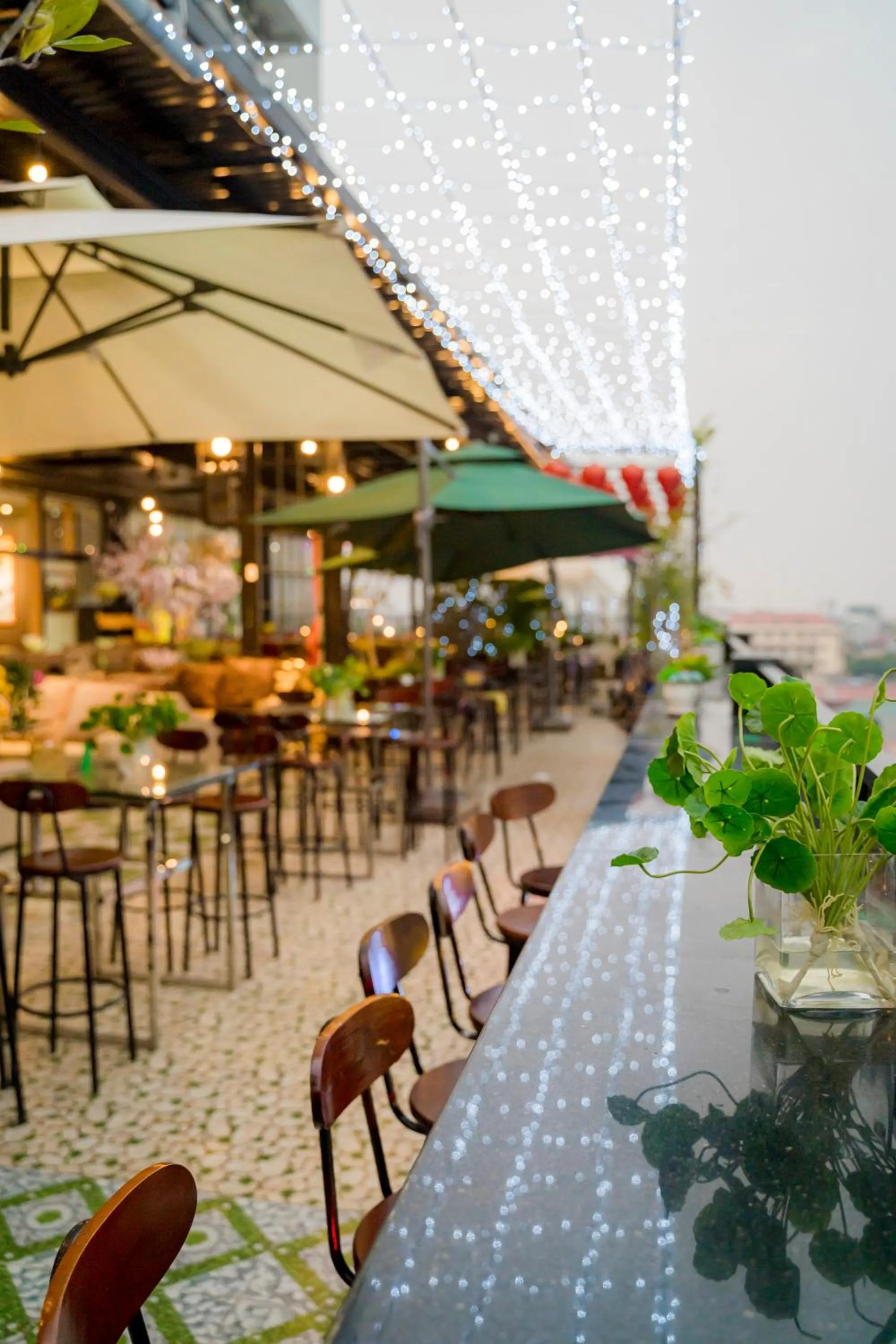 Lounge or bar in Bình An Nhiên hotel