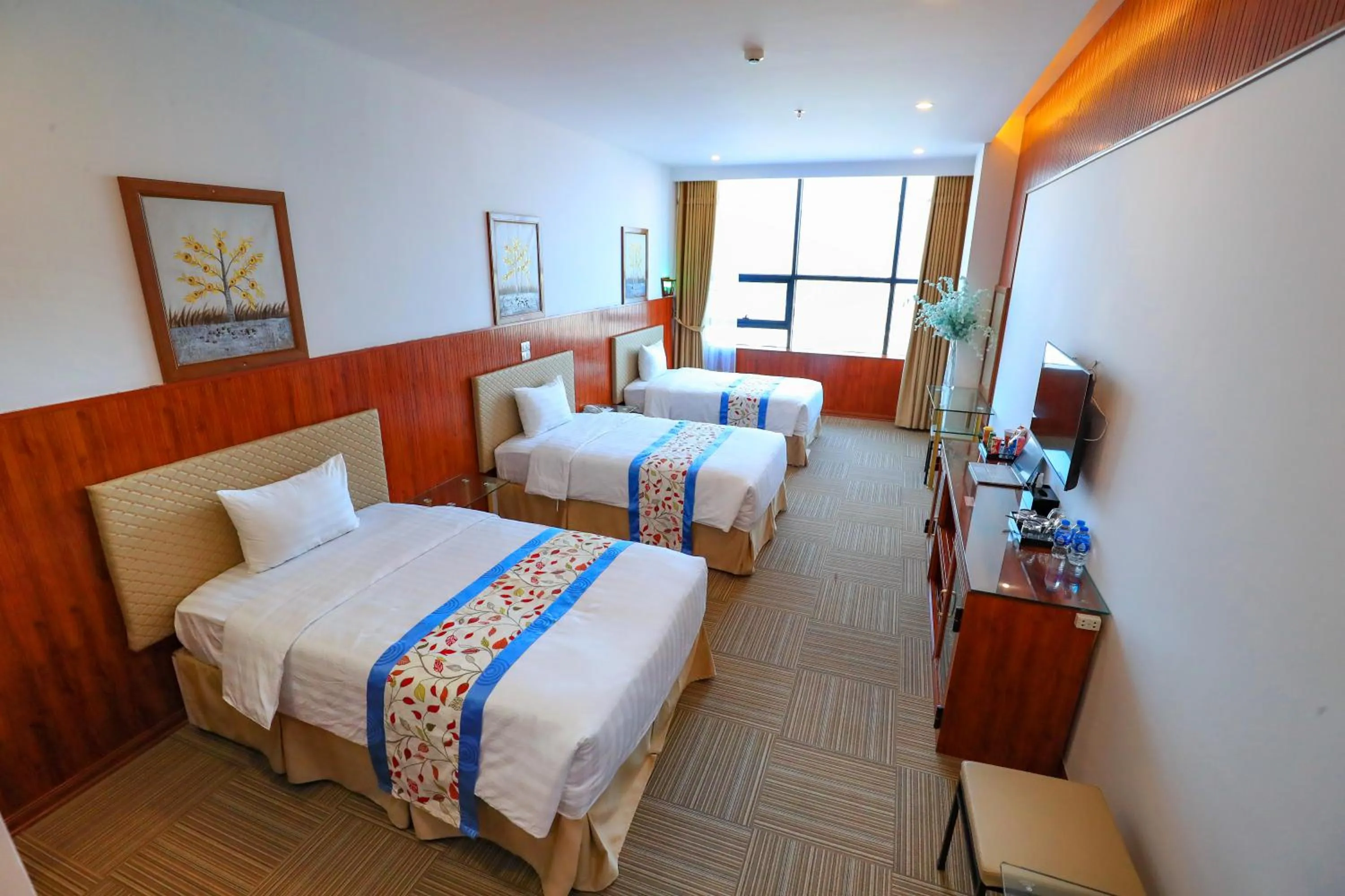 Bed in Bình An Nhiên hotel