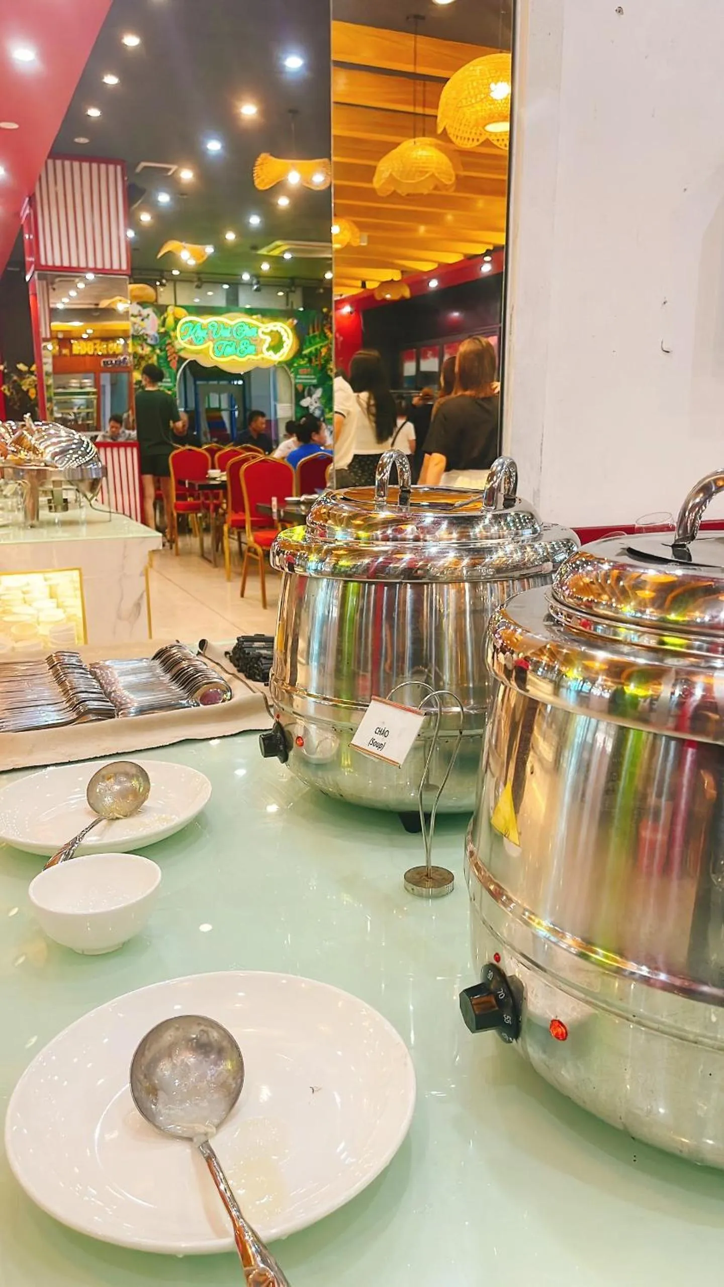 Dining area in Bình An Nhiên hotel