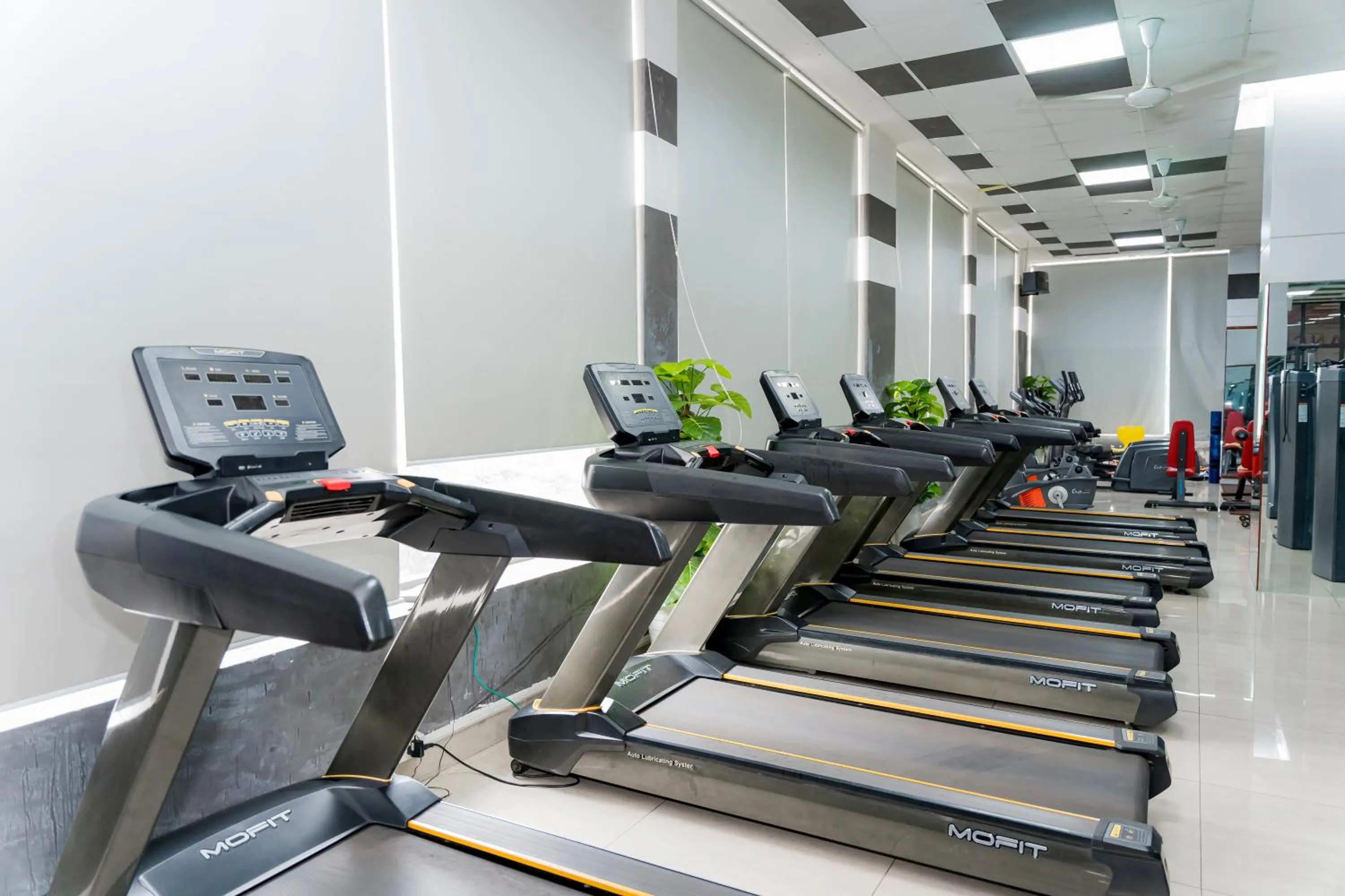 Fitness centre/facilities in Bình An Nhiên hotel