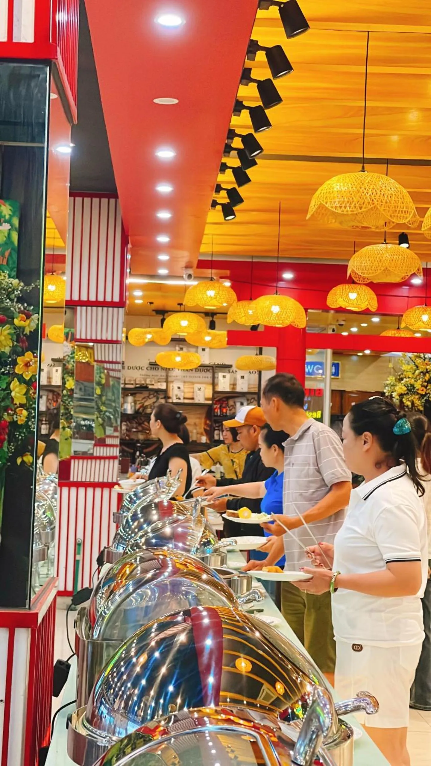 Dining area in Bình An Nhiên hotel
