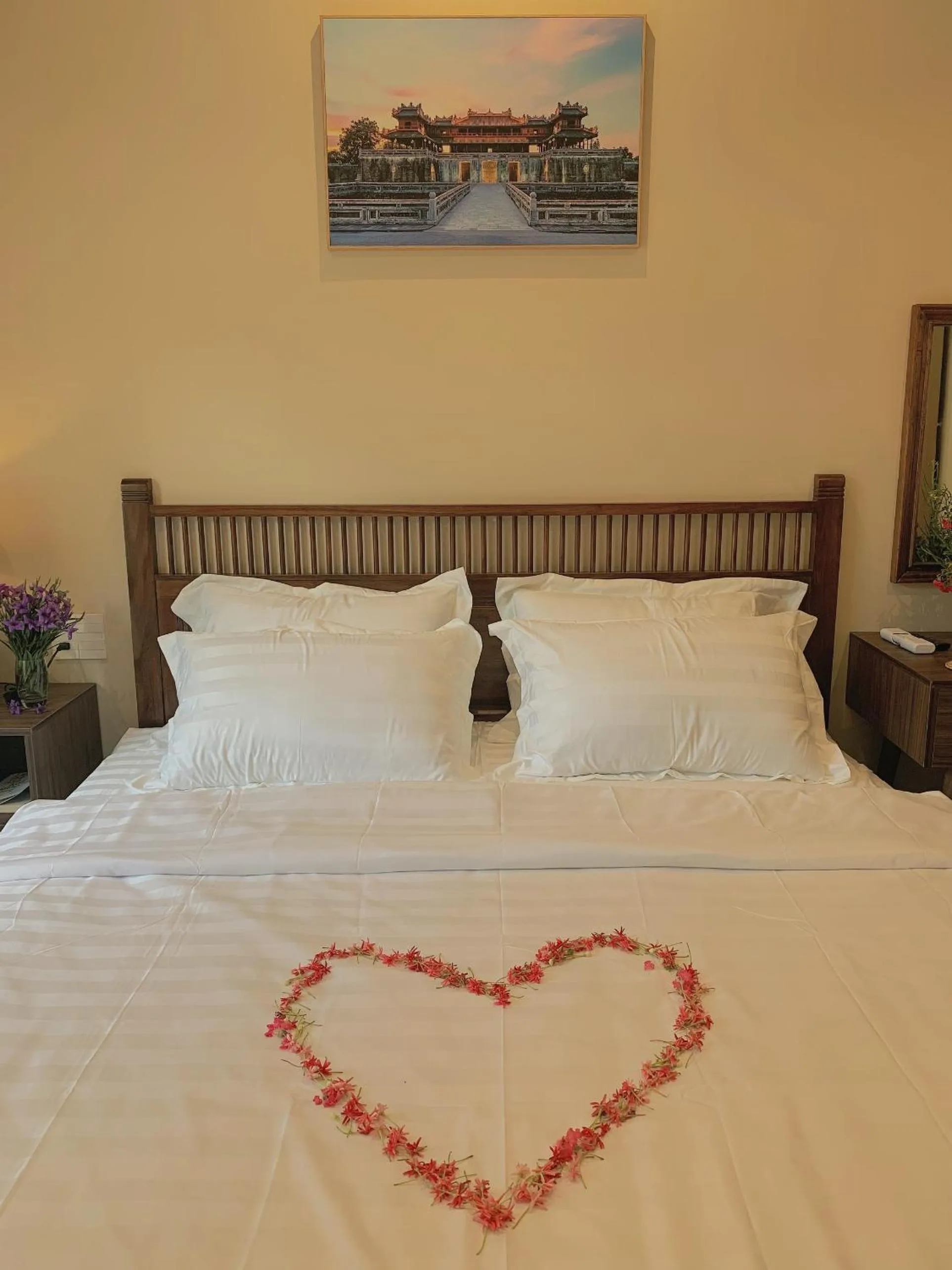 Bed in Kemi House Hoi An