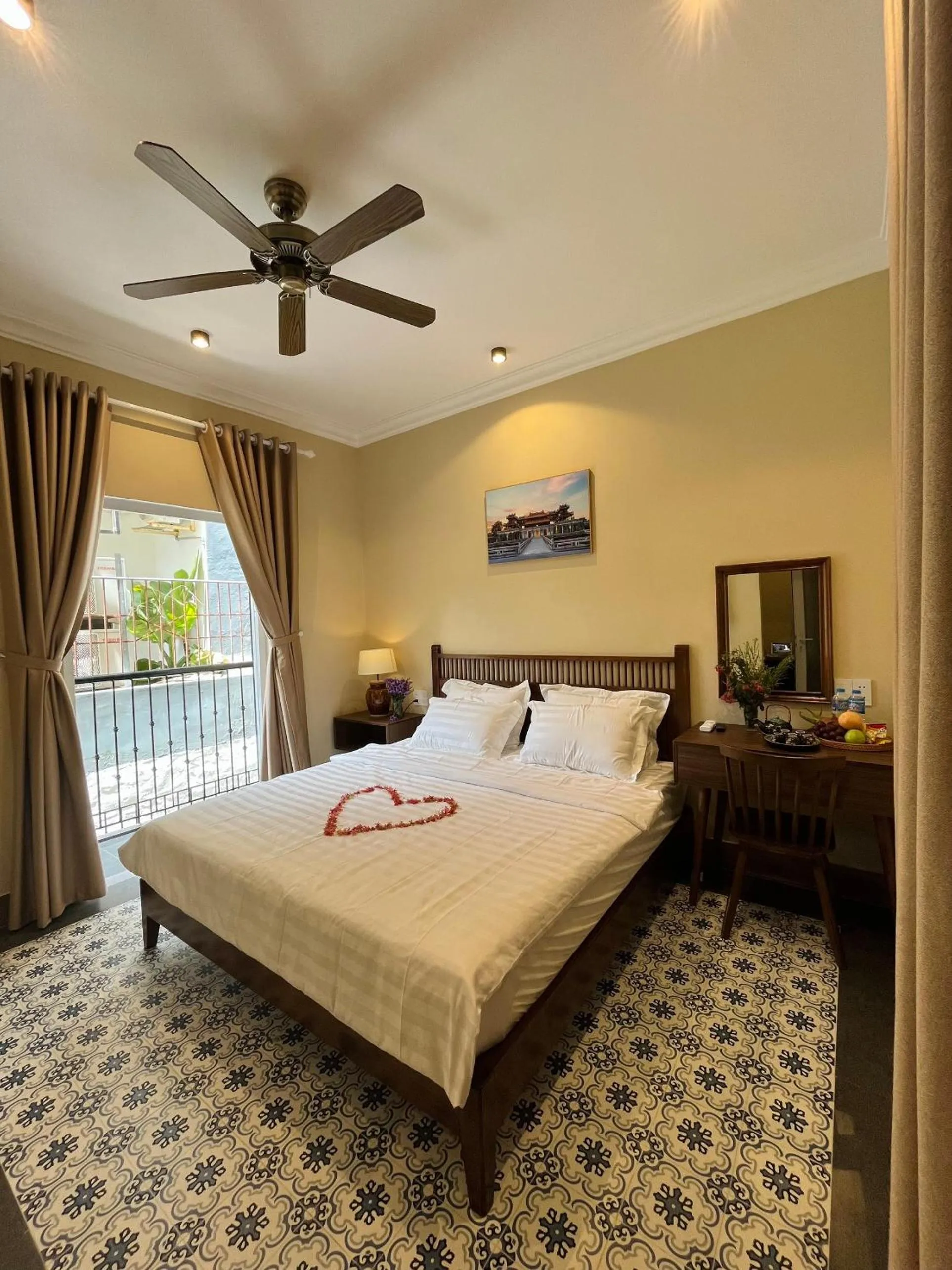 Bed in Kemi House Hoi An