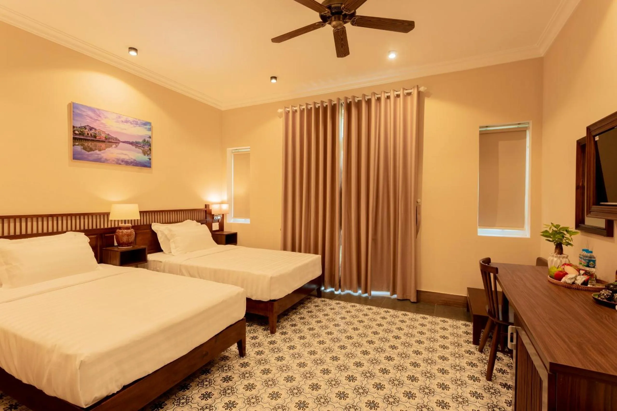 Bed in Kemi House Hoi An