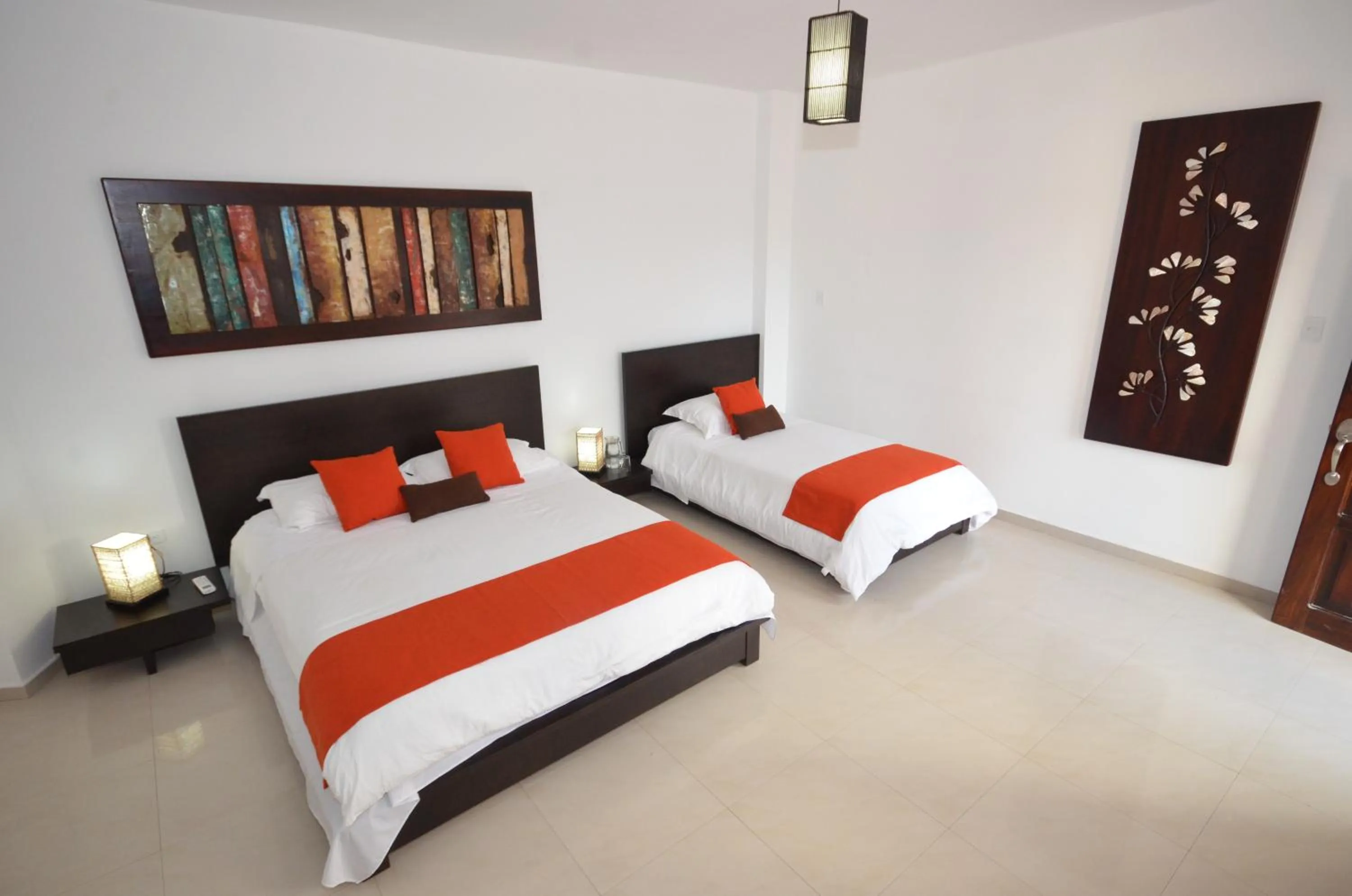 View (from property/room), Bed in Casa Opuntia