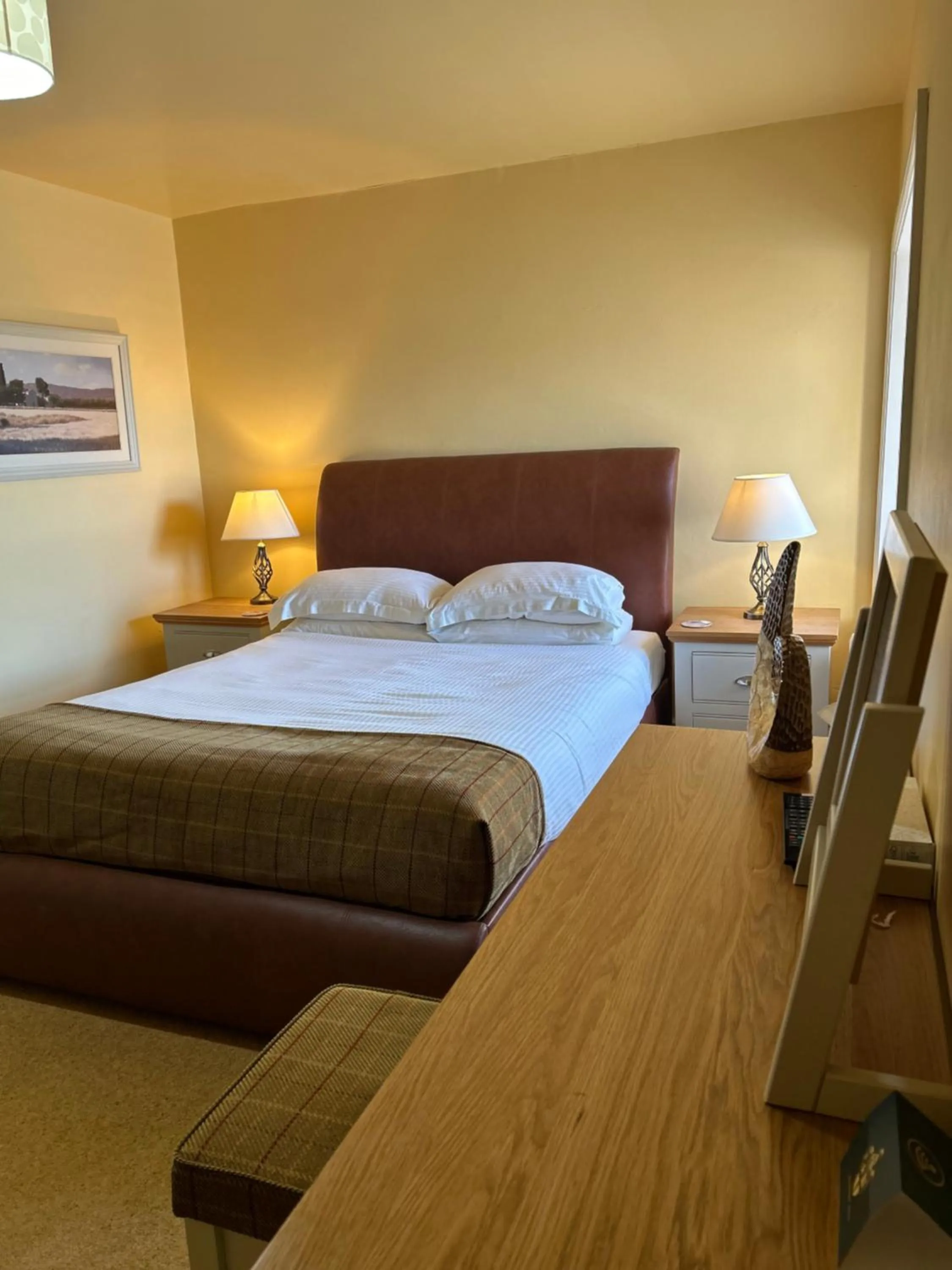 Bedroom, Bed in Moresby Hall Country House Hotel