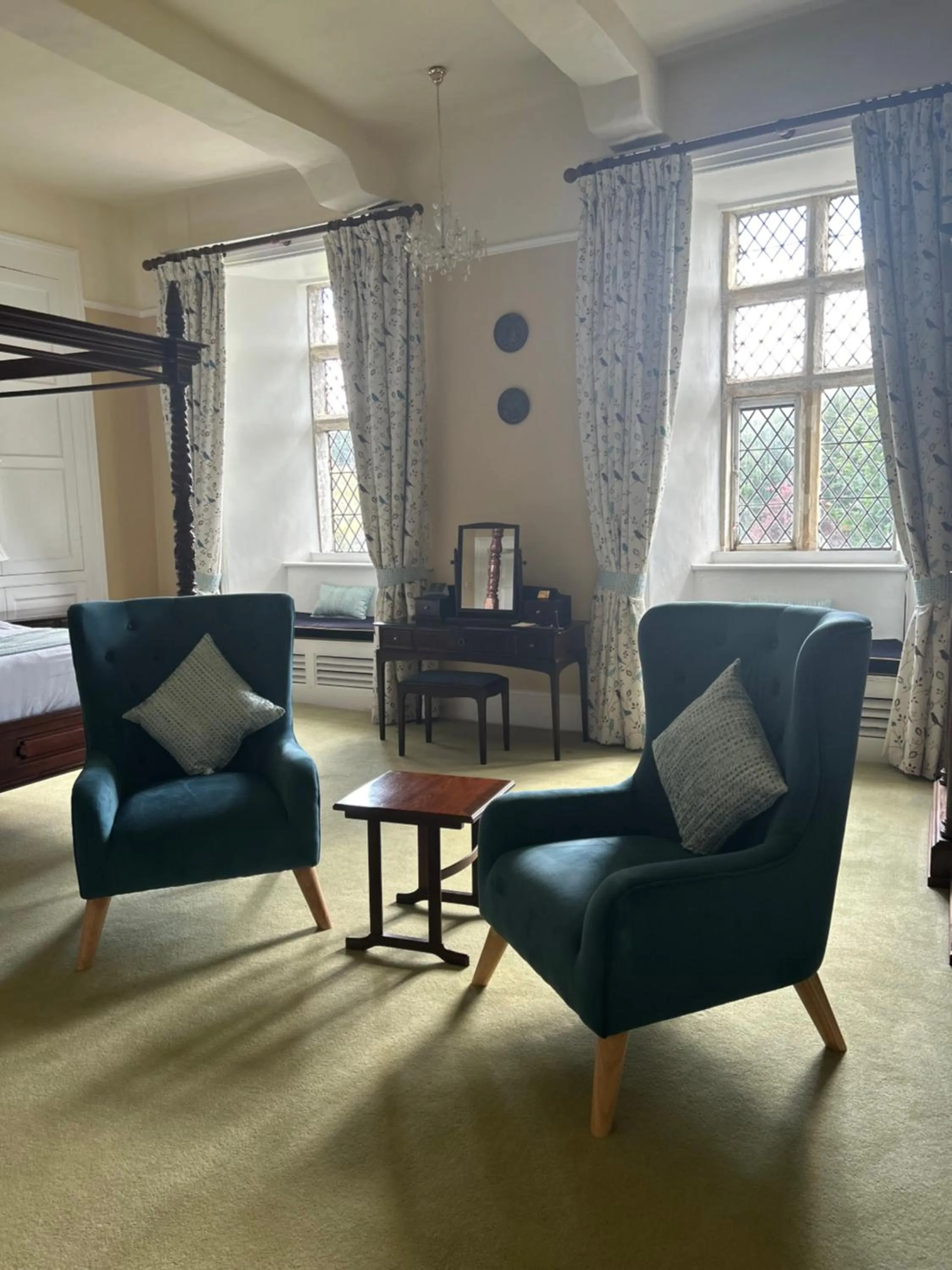 Seating area in Moresby Hall Country House Hotel