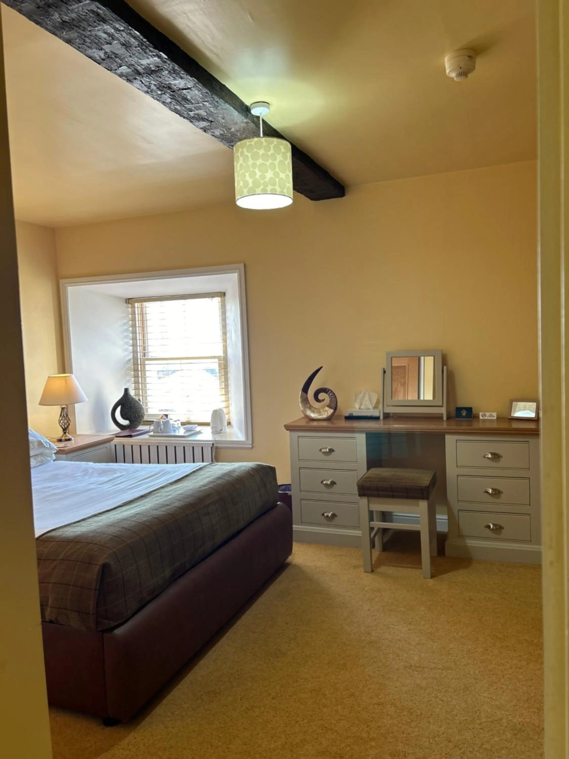 Bedroom, Bed in Moresby Hall Country House Hotel