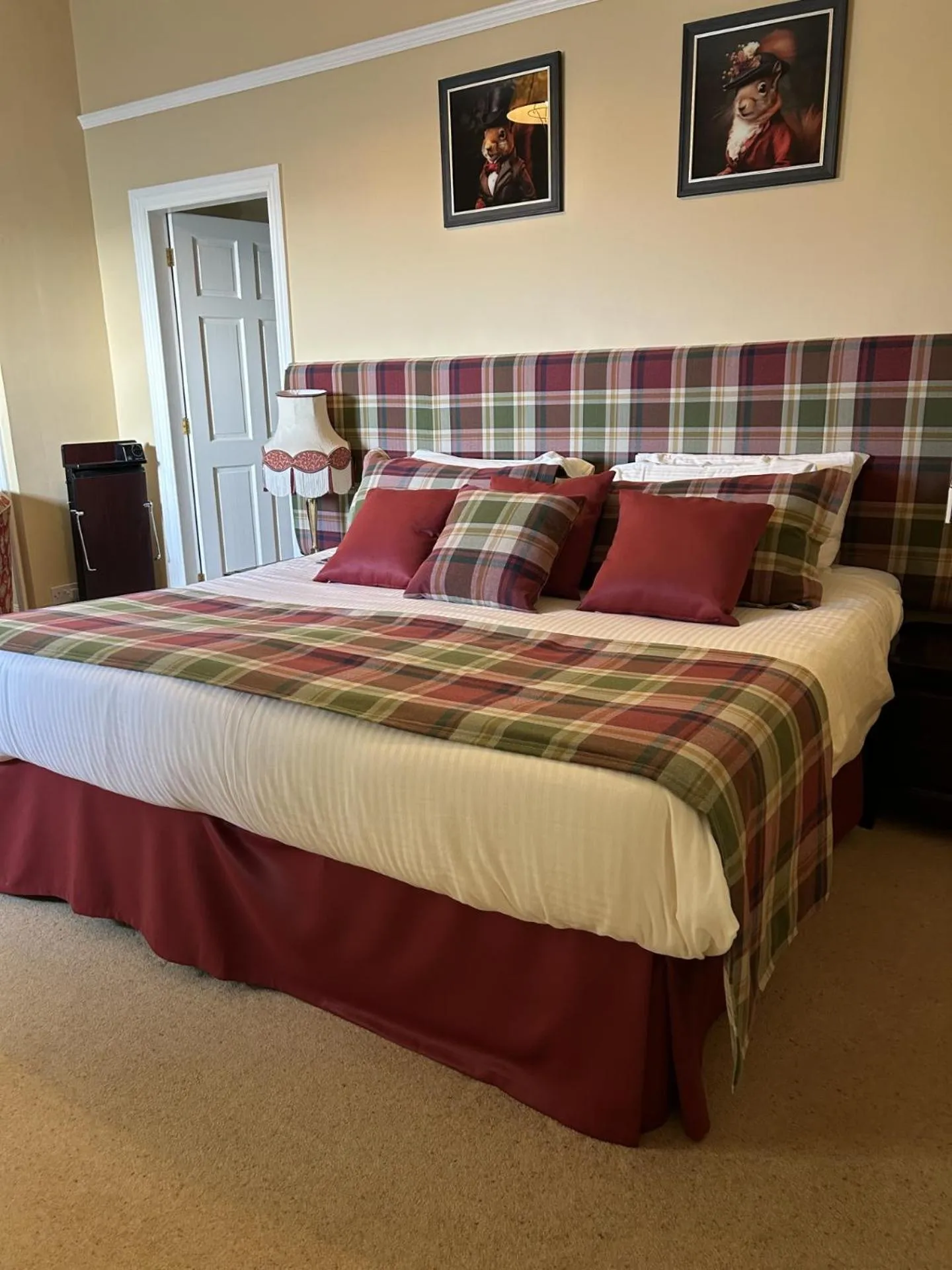 Bedroom, Bed in Moresby Hall Country House Hotel