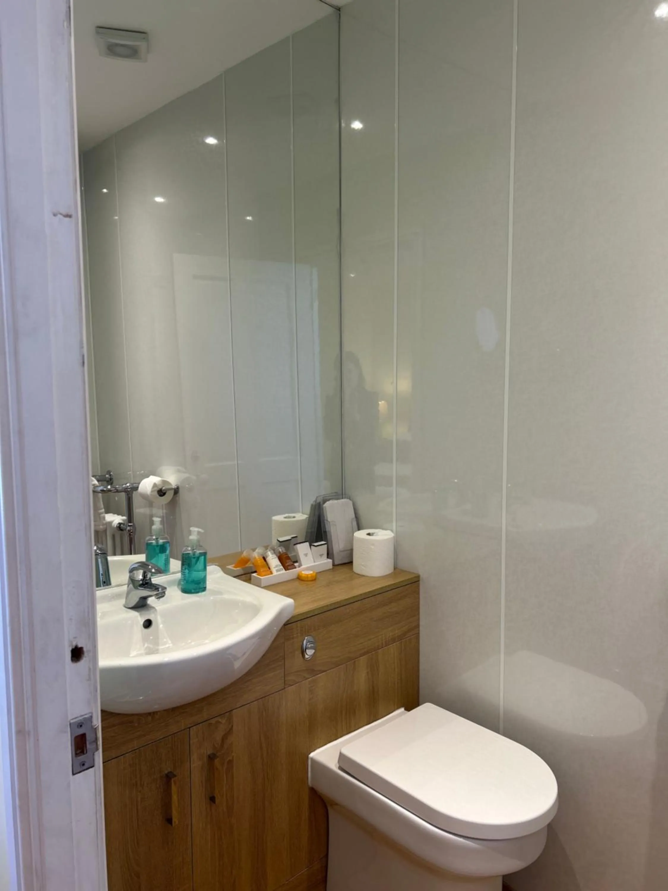 Bathroom in Moresby Hall Country House Hotel