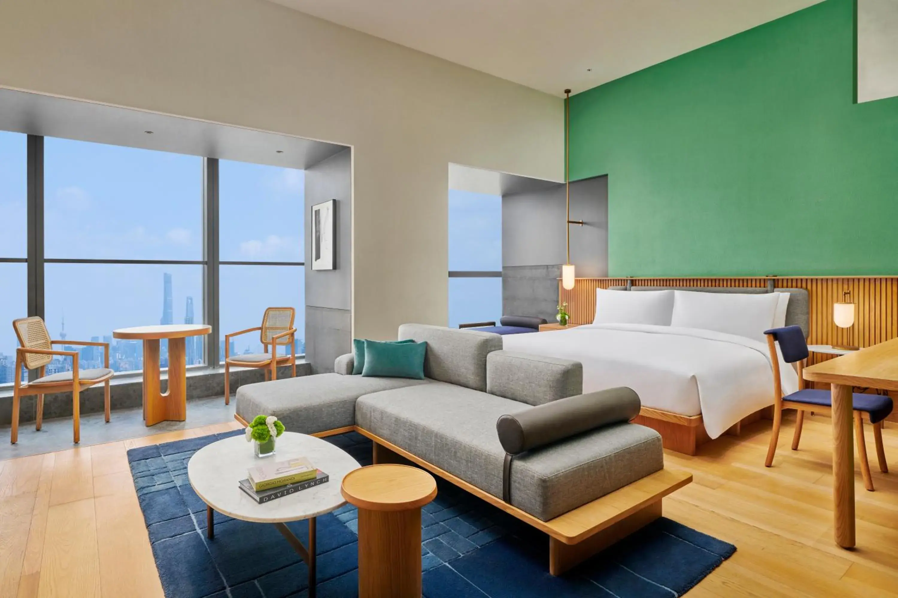 Deluxe Queen Studio in Artyzen NEW BUND 31 Shanghai Qiantan Deluxe Queen Studio in Artyzen NEW BUND 31 Shanghai Qiantan