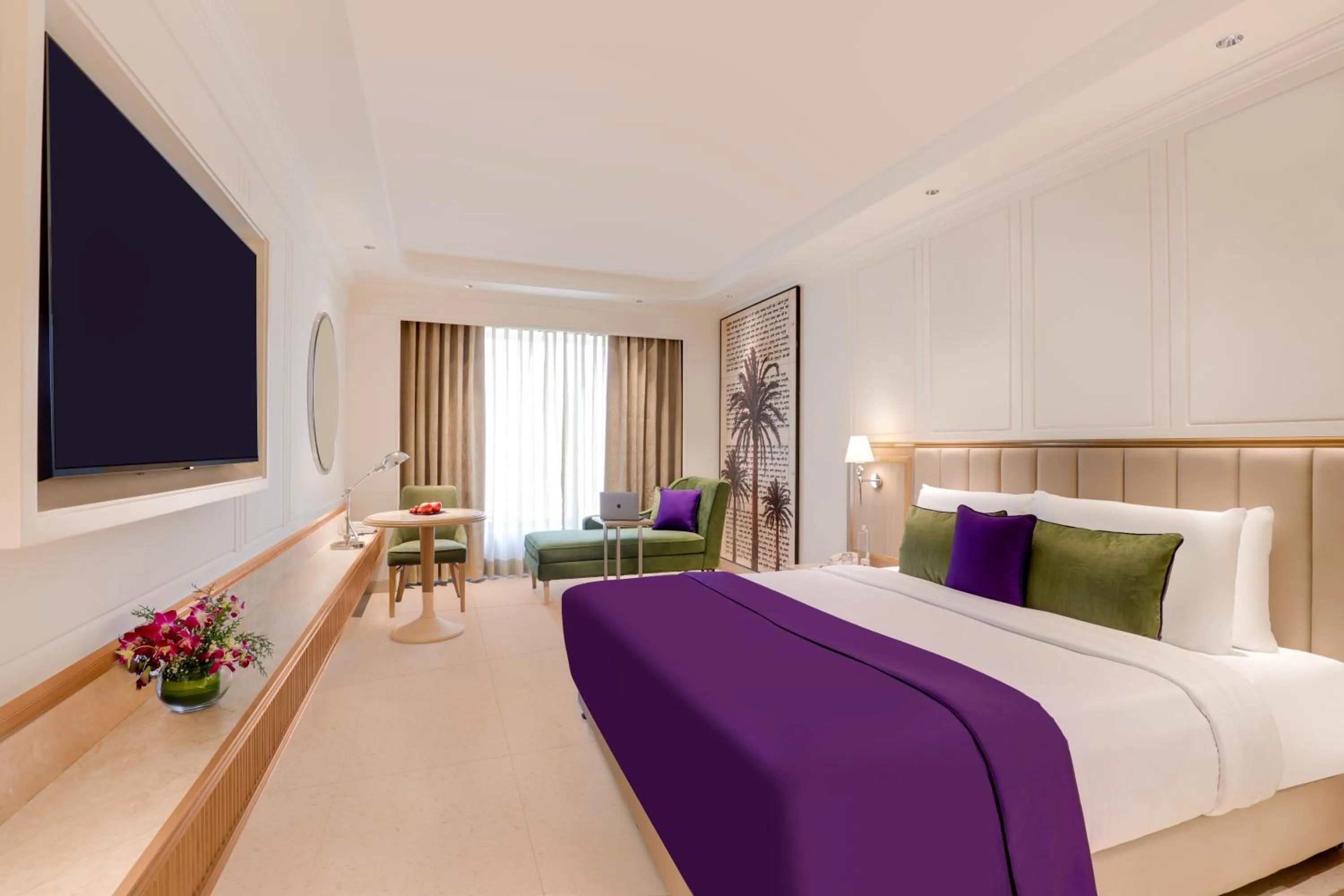 Bedroom, Bed in Aurika, Mumbai International Airport - Luxury by Lemon Tree Hotels