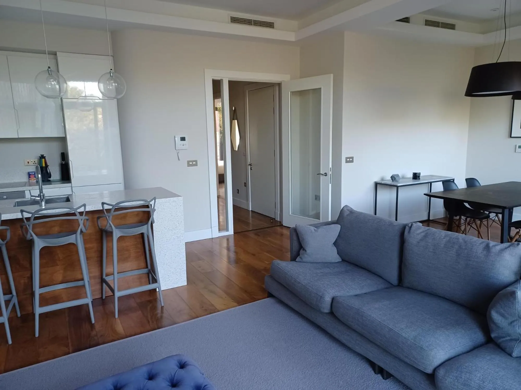 Seating area in Grays Inn by Aeria Apartments