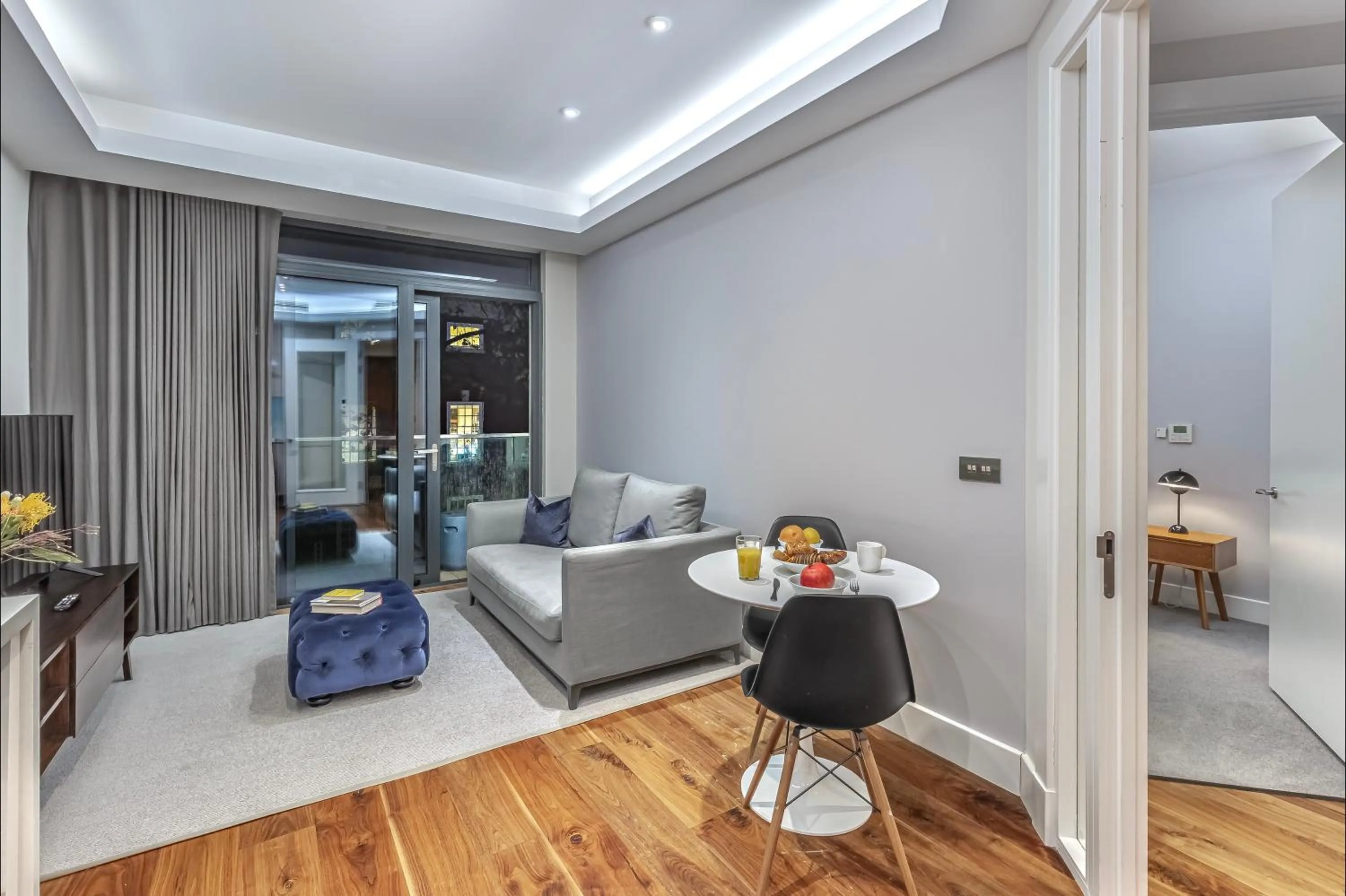 Living room in Grays Inn by Aeria Apartments