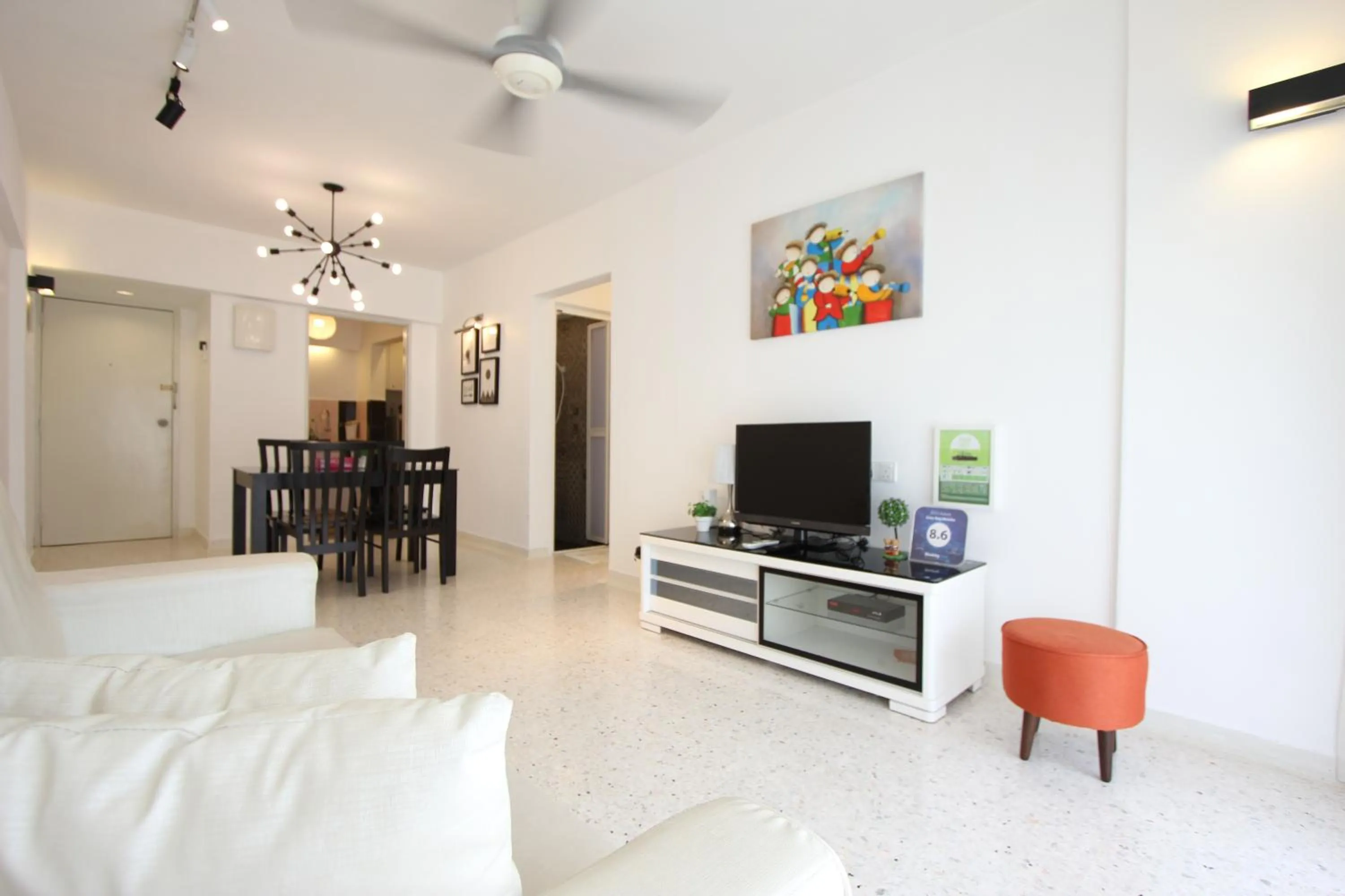 Living room in Cosy Stay Melaka