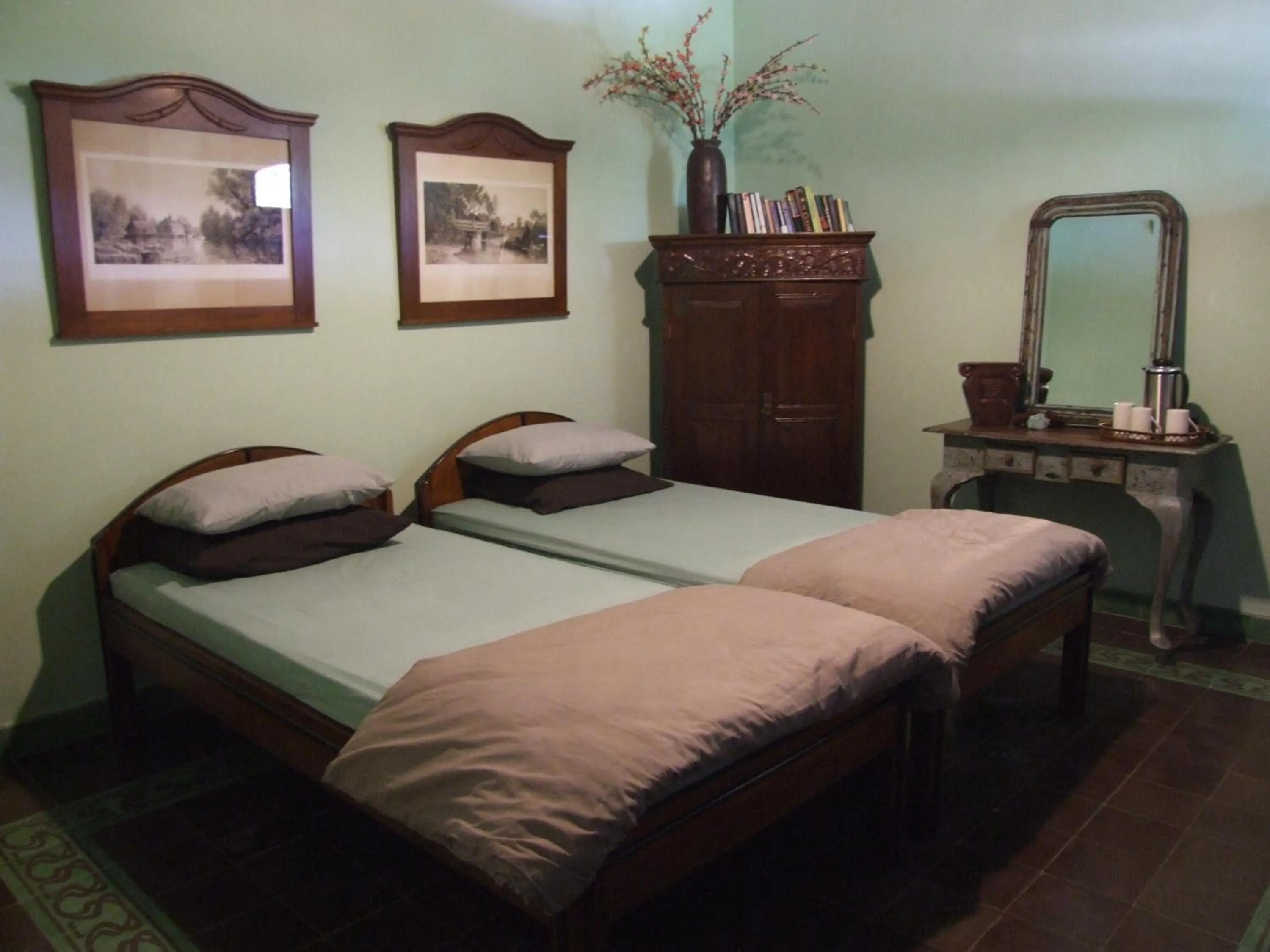 Bedroom, Bed in Rumah Sawah